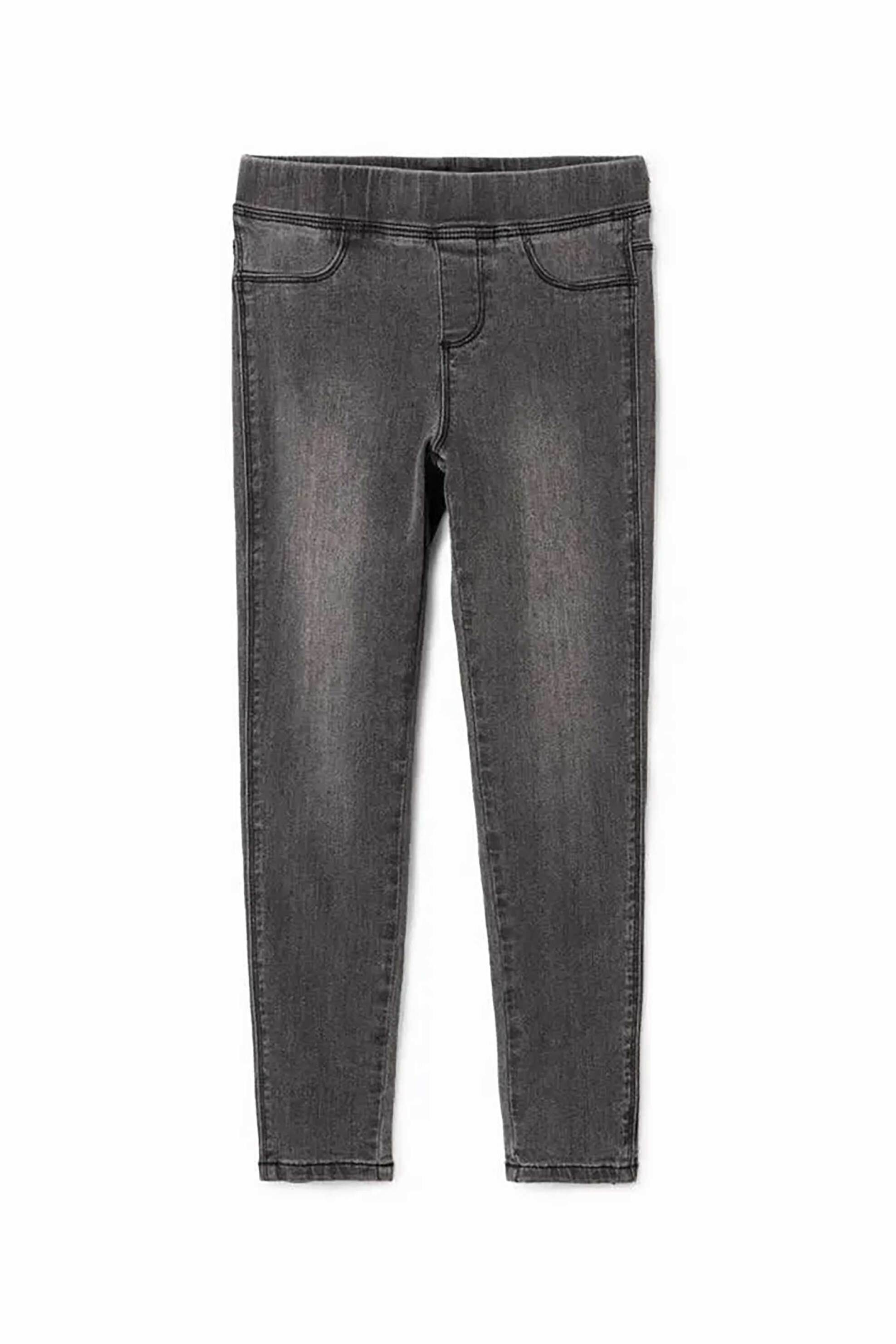 Desigual παιδικό τζιν παντελόνι - 24WGKD01 Ανθρακί φωτογραφία