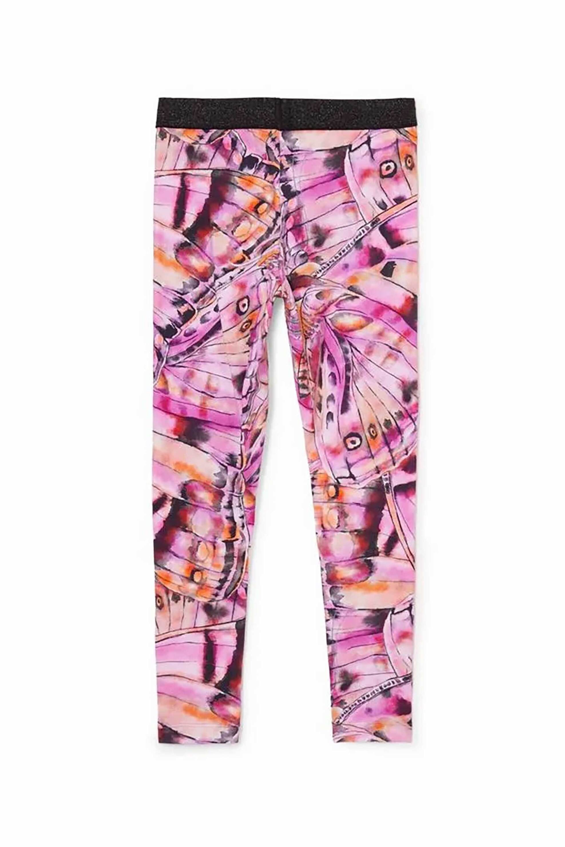 Desigual παιδικό κολάν με floral print - 24WGKK05 Ροζ φωτογραφία