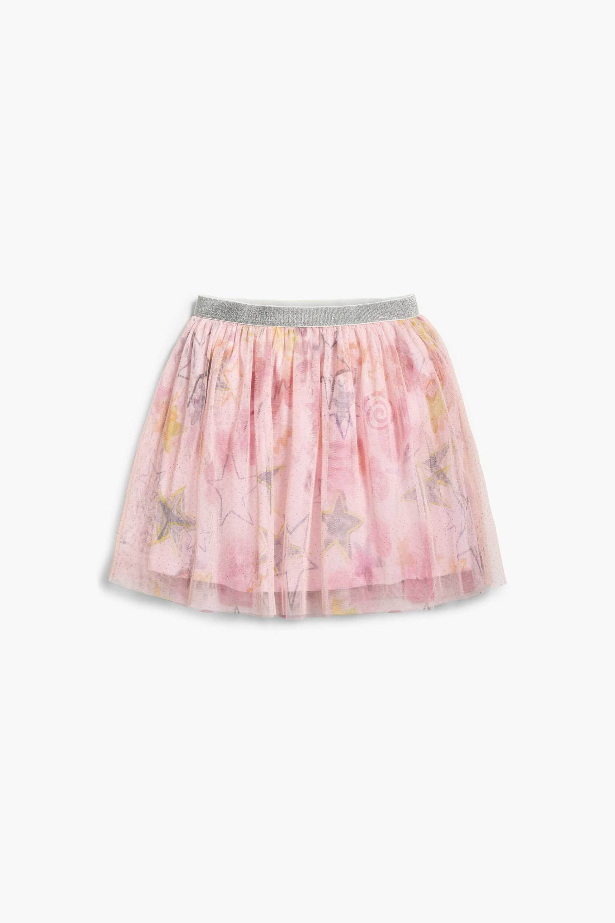 Desigual Παιδική Φούστα από Τούλι με Star Print Και Glitter - 25Sgfk02 Ροζ