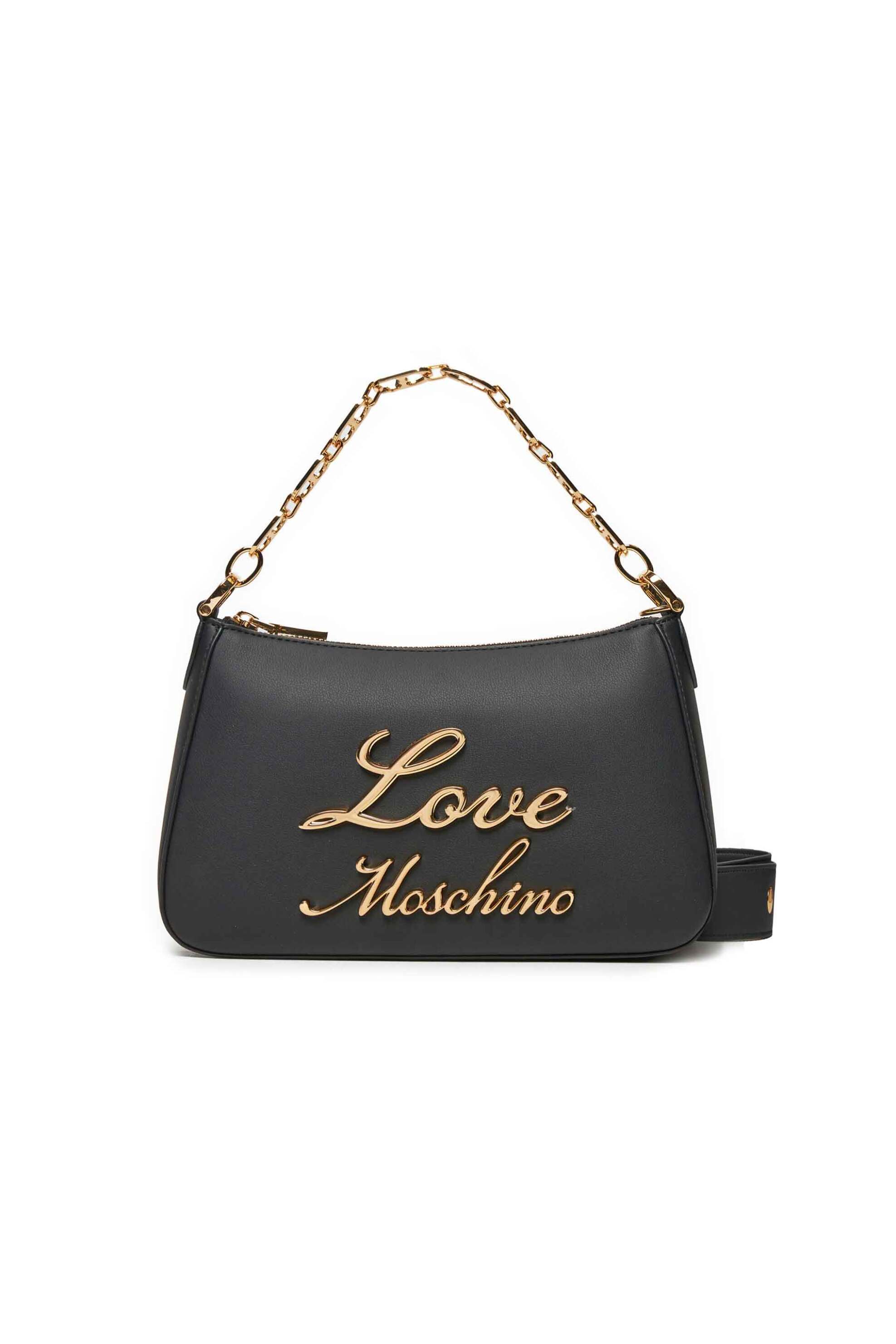 Love Moschino γυναικεία τσάντα χειρός με μεταλλικό logo | ONE SIZE