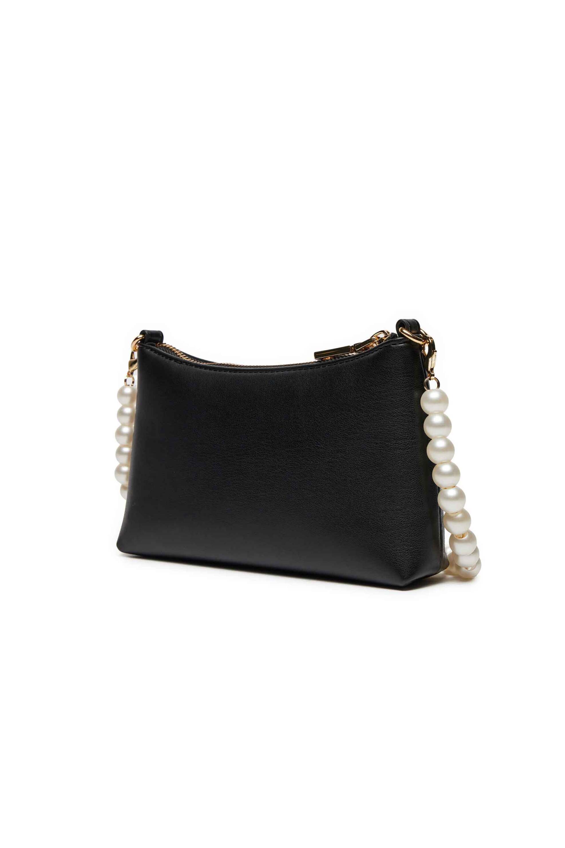 Love Moschino γυναικείο mini bag με μεταλλικό logo - JC4351PP0LKT0 Μαύρο φωτογραφία
