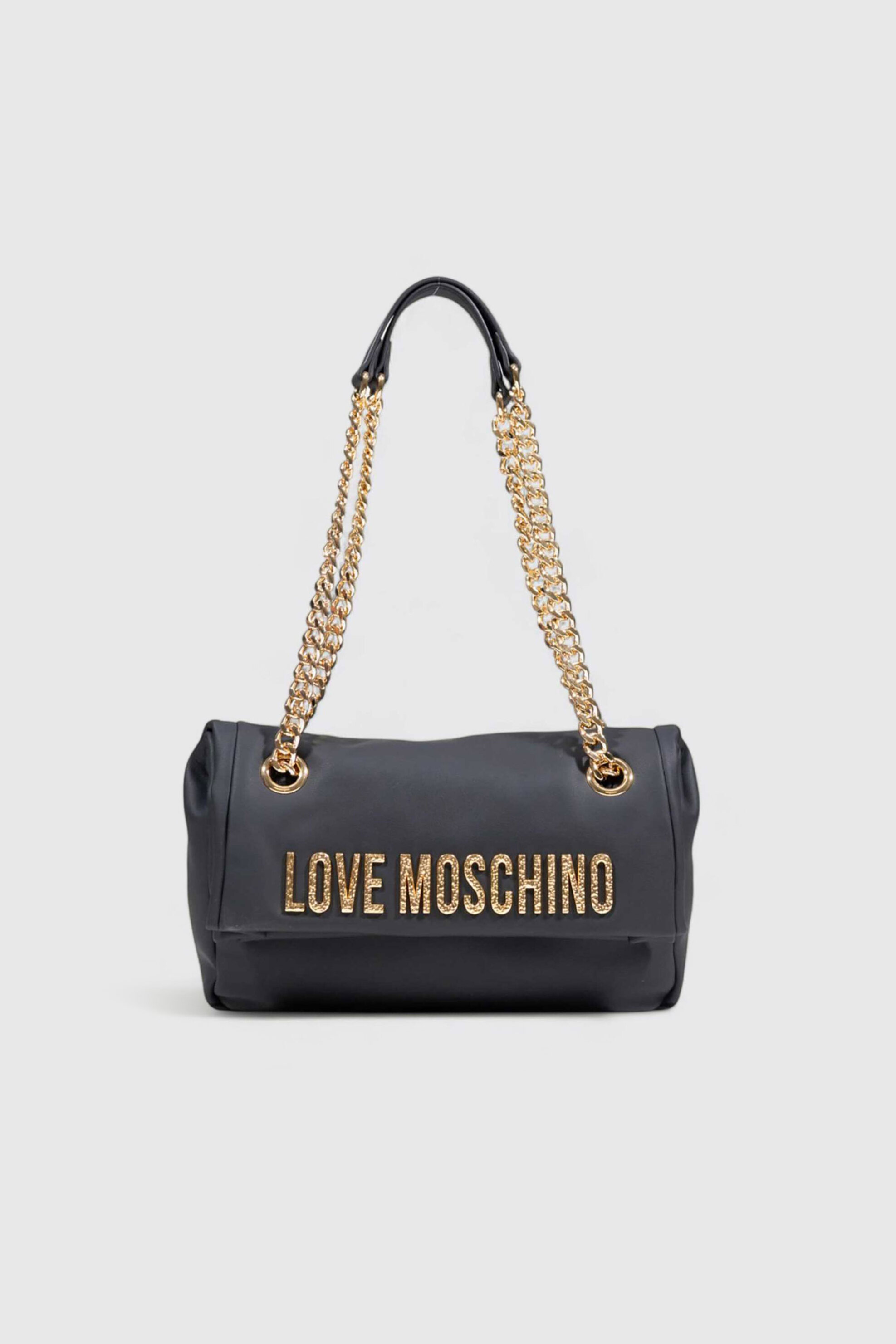 Love Moschino γυναικεία τσάντα ώμου με αλυσίδα - JC4308PP0NKD0 Μαύρο