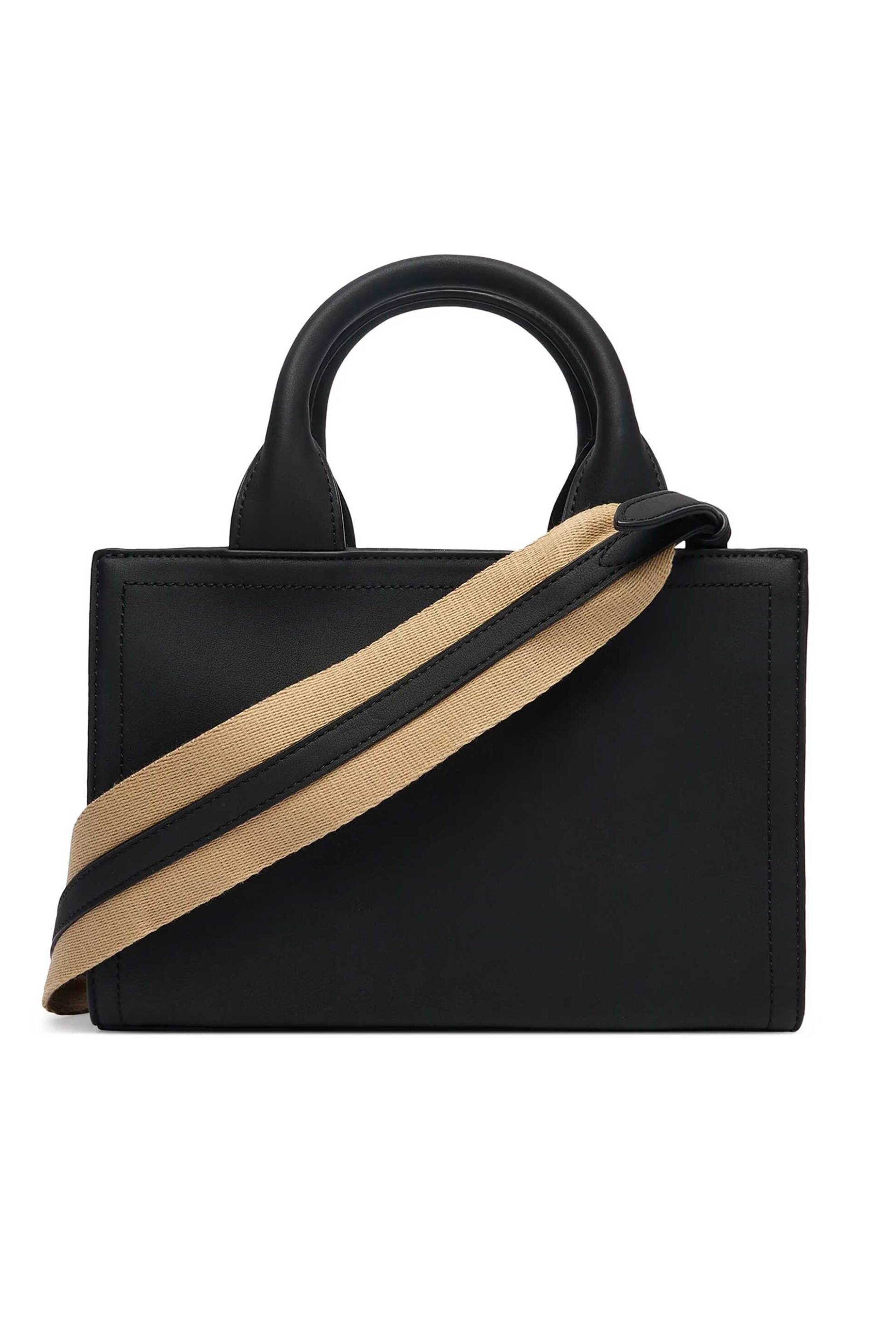 LOVE MOSCHINO Love Moschino γυναικεία τσάντα χειρός με ανάγλυφο λογότυπο - JC4044PP1OLE0 Μαύρο - 2