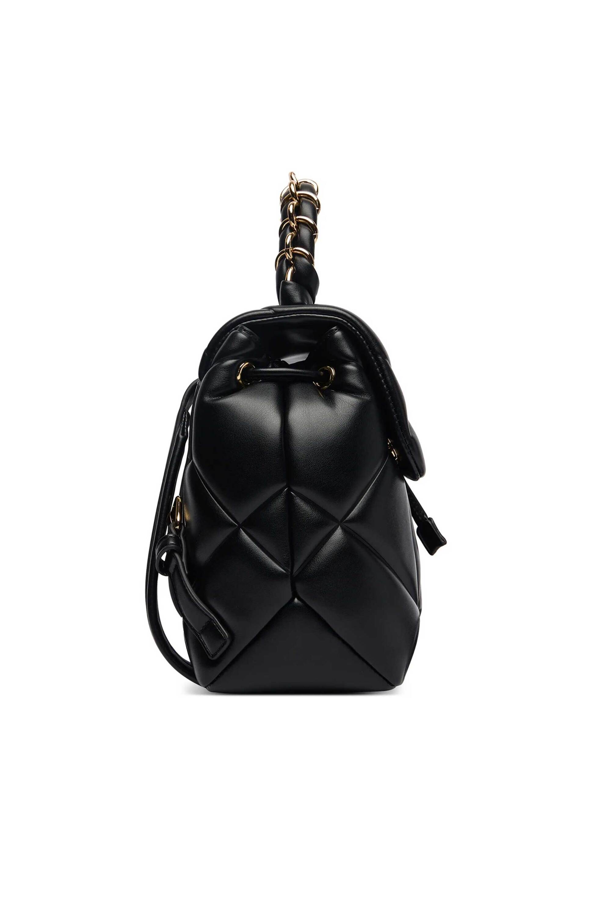 Love Moschino γυναικείο backpack με μεταλλικό λογότυπο - JC4114PP1OLC0 Μαύρο