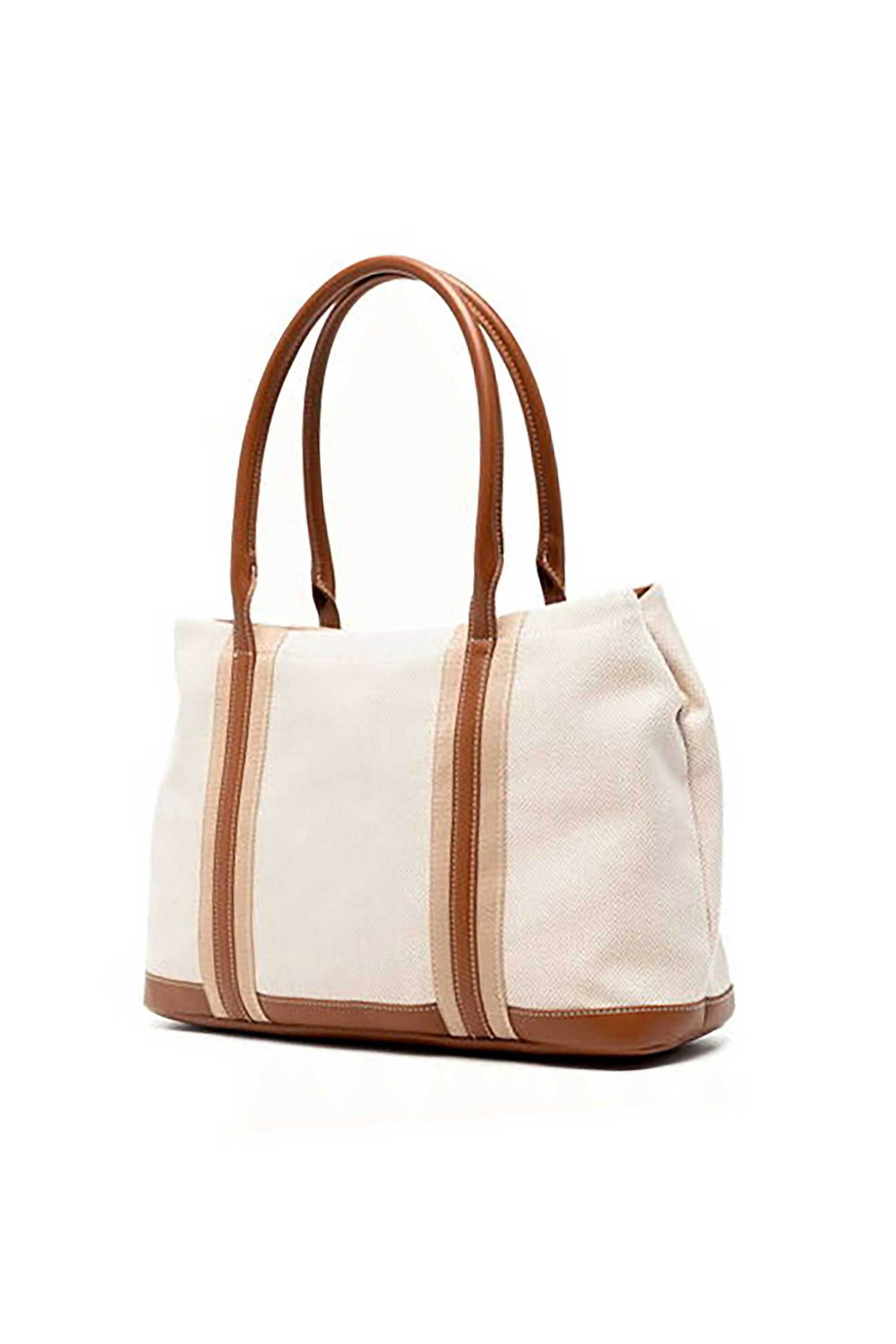 Love Moschino γυναικεία τσάντα shopper με logo patch - JC4064PP1OLZ1 Μπεζ
