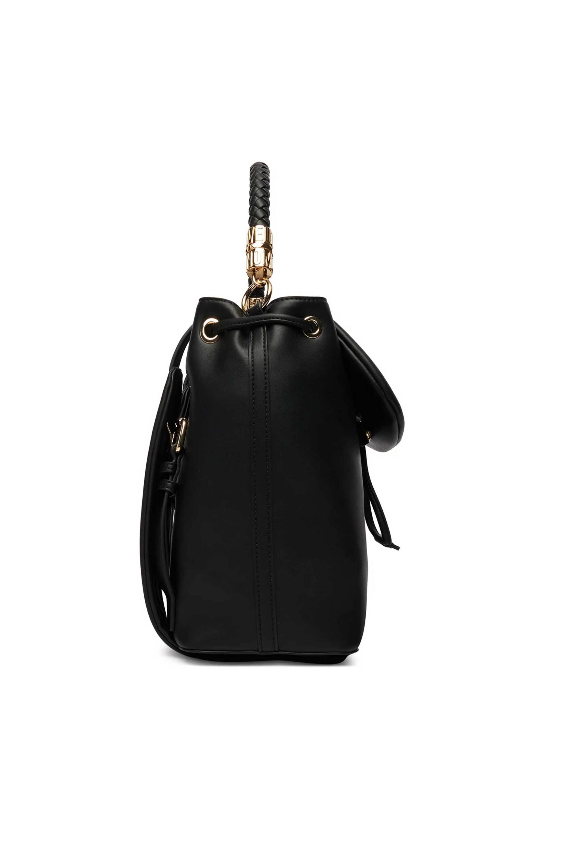 LOVE MOSCHINO Love Moschino γυναικείο backpack με ανάγλυφο λογότυπο - JC4224PP0OKA0 Μαύρο - 2