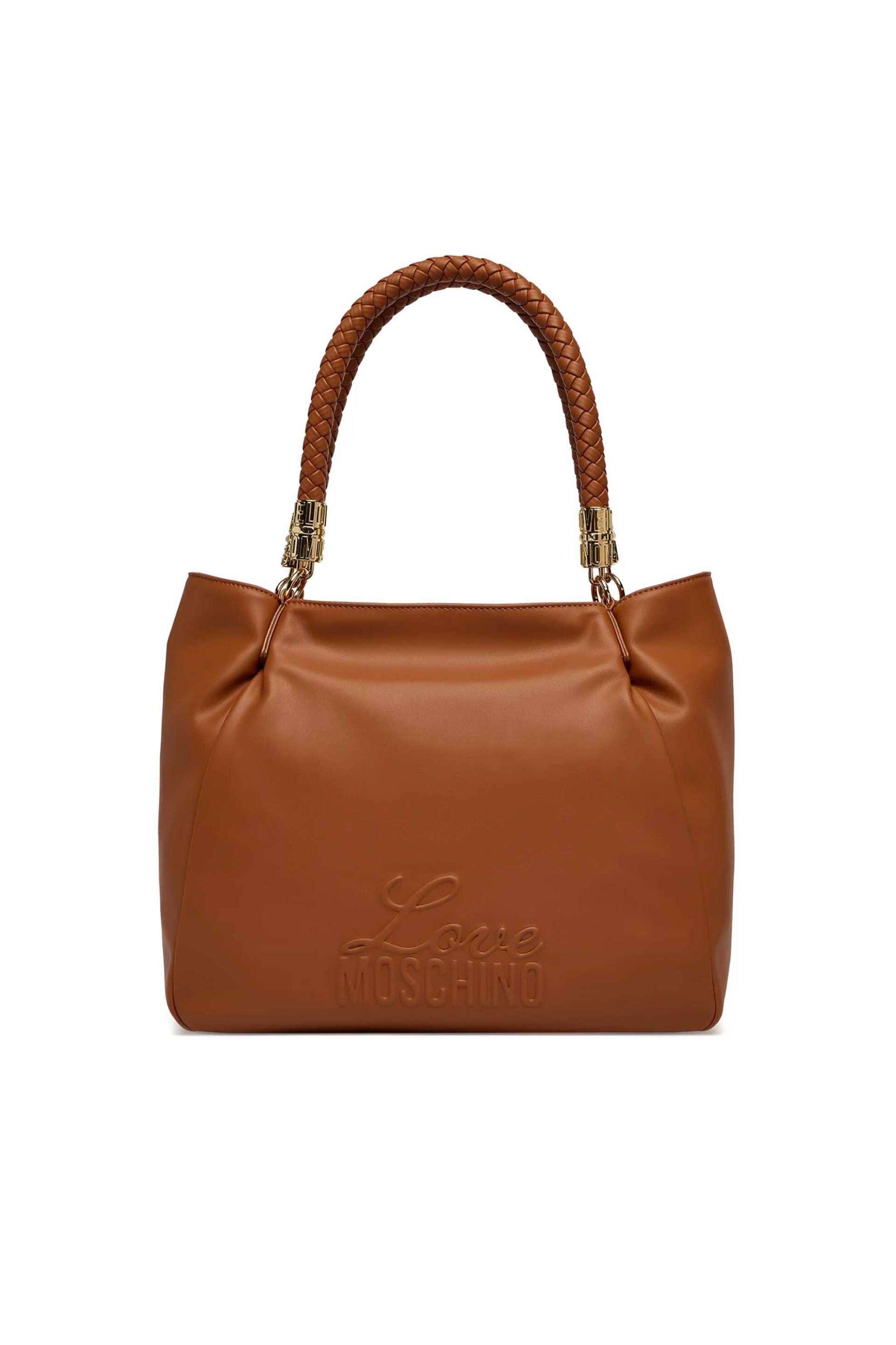 Love Moschino γυναικεία τσάντα tote με ανάγλυφο λογότυπο - JC4225PP0OKA0 Ταμπά