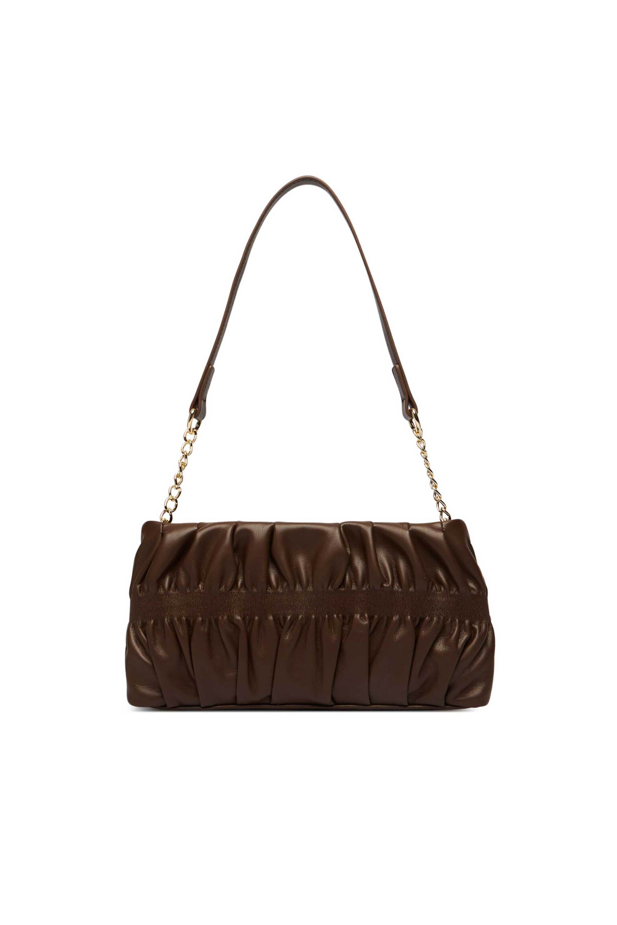 LOVE MOSCHINO Love Moschino γυναικεία τσάντα ώμου με αλυσίδα - JC4089PP1PLU0 Καφέ - 3