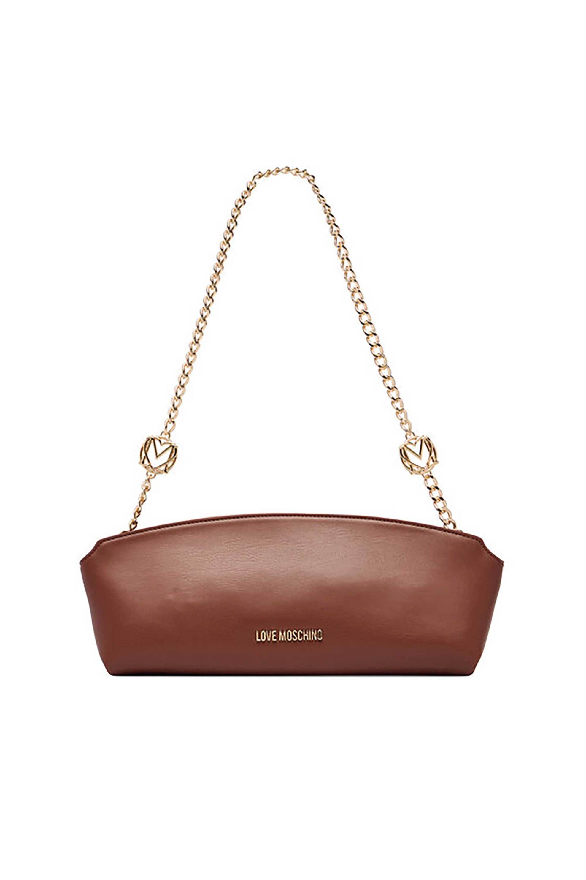 Love Moschino γυναικεία τσάντα ώμου με αλυσίδα - JC4117PP1PLO2 Ταμπά