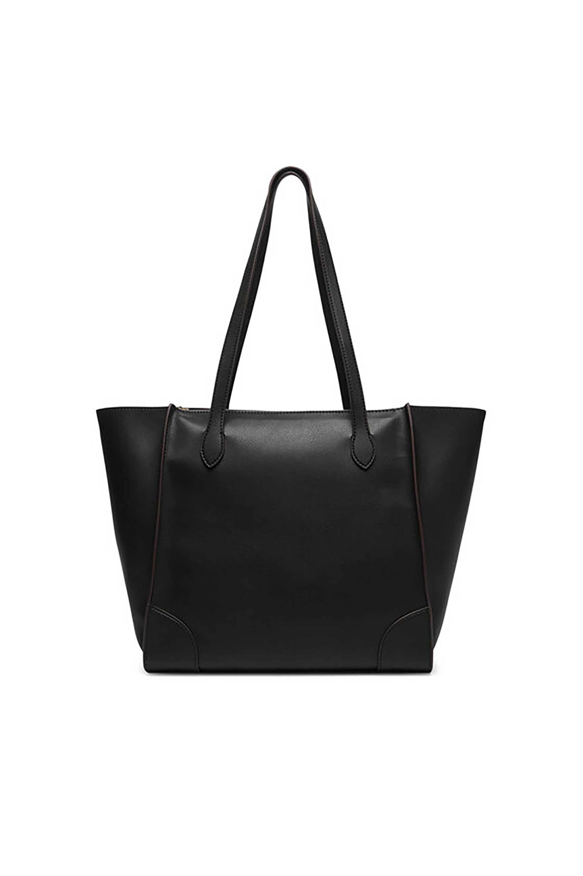 Love Moschino γυναικεία τσάντα ώμου tote με μεταλλικές λεπτομέρειες - JC4158PP1PL13 Μαύρο