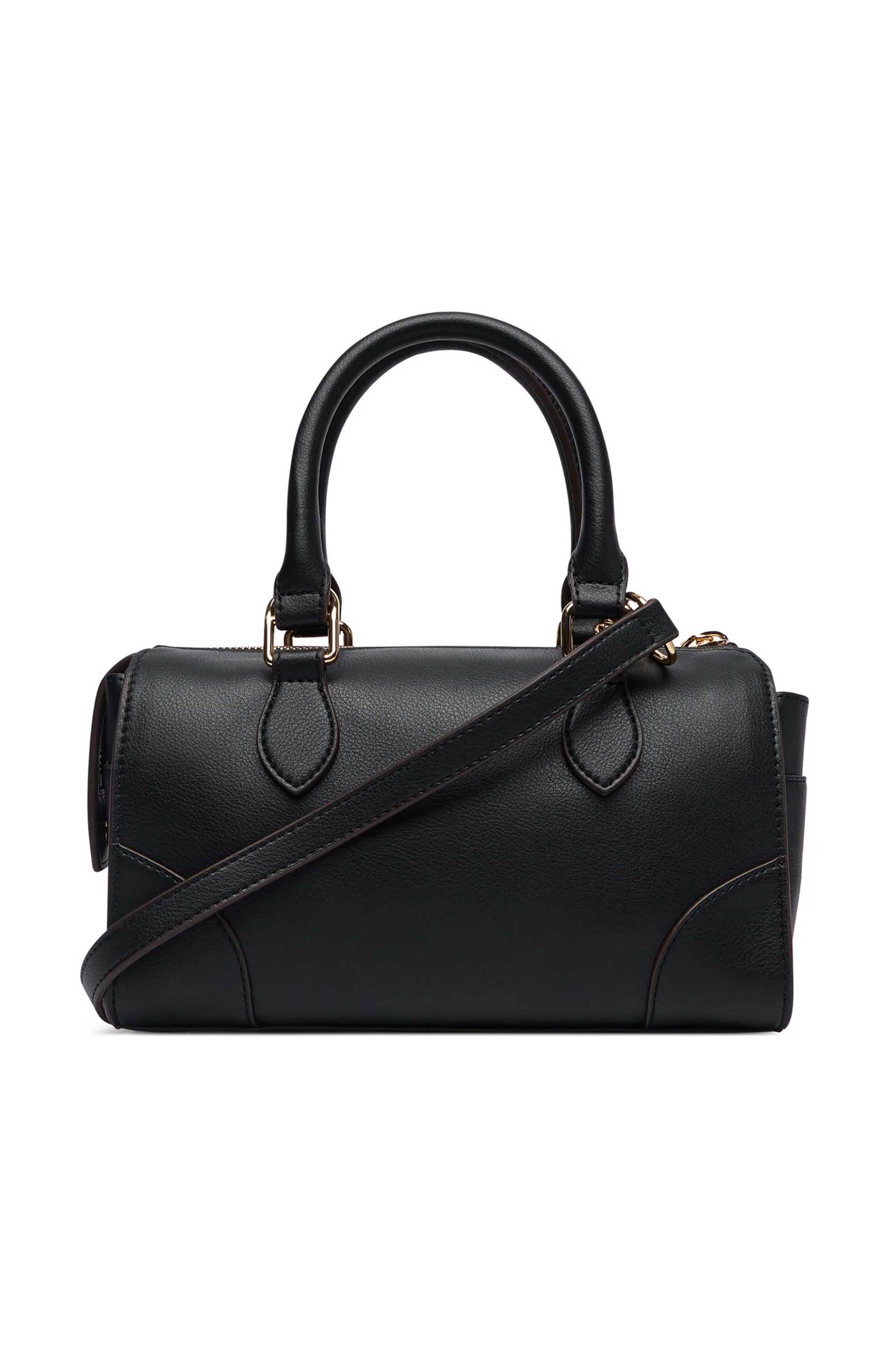LOVE MOSCHINO Love Moschino γυναικεία τσάντα χειρός με μεταλλικό λογότυπο - JC4157PP1PL13 Μαύρο - 3