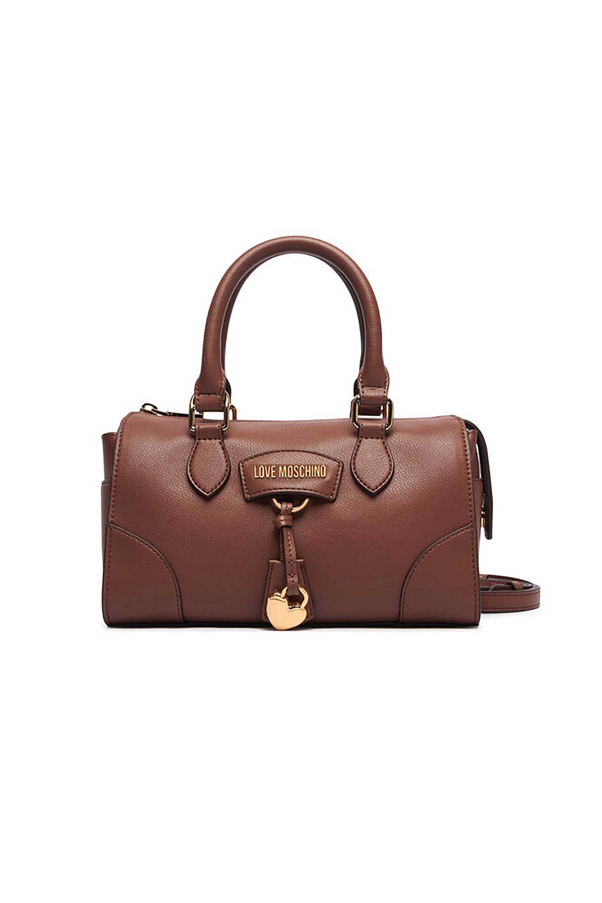 Love Moschino γυναικεία τσάντα χειρός με μεταλλικό λογότυπο - JC4157PP1PL13 Ταμπά