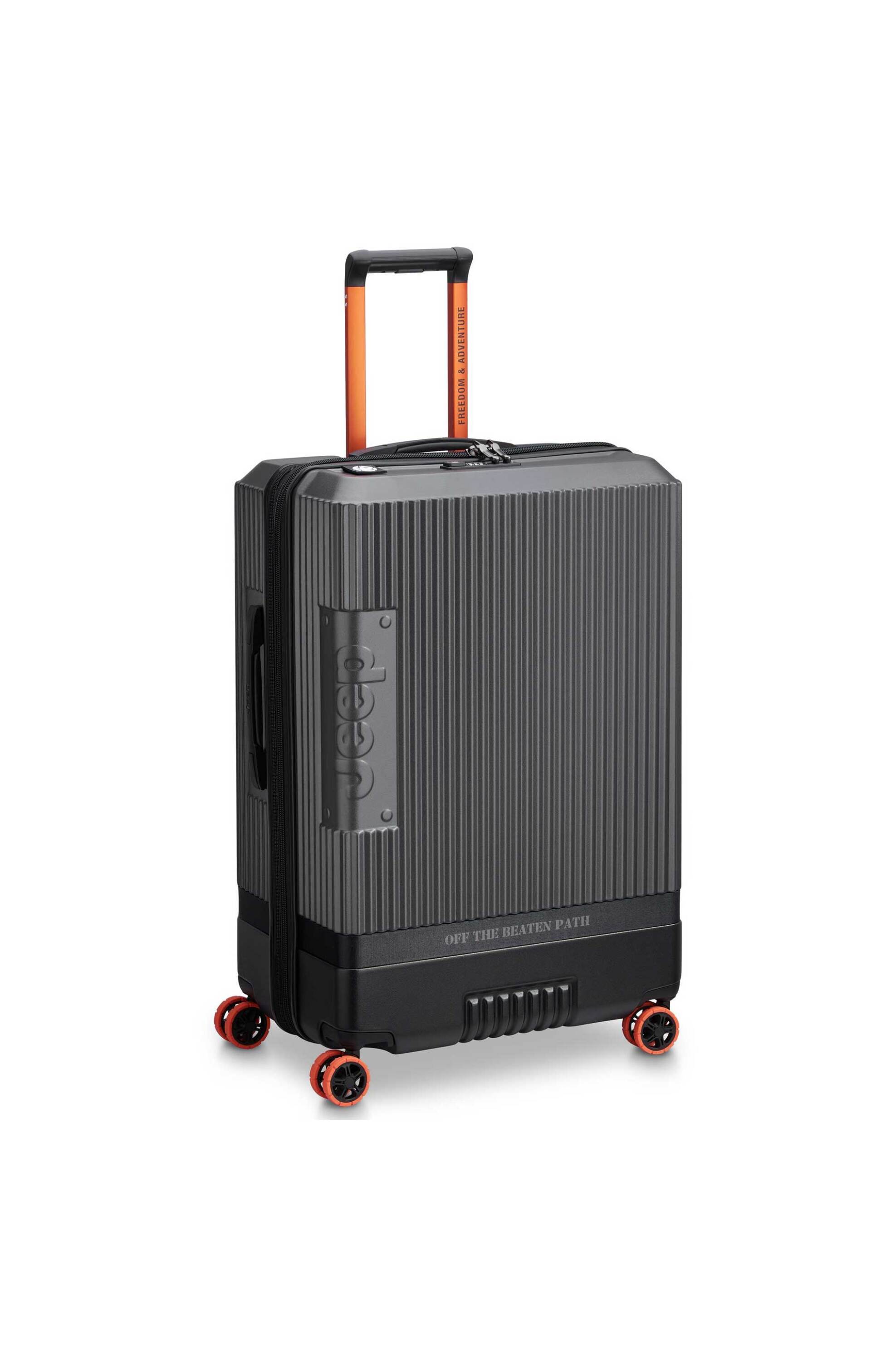 Jeep unisex βαλίτσα 75.5 x 50 x 32 cm "Antracite" - 274682101 φωτογραφία