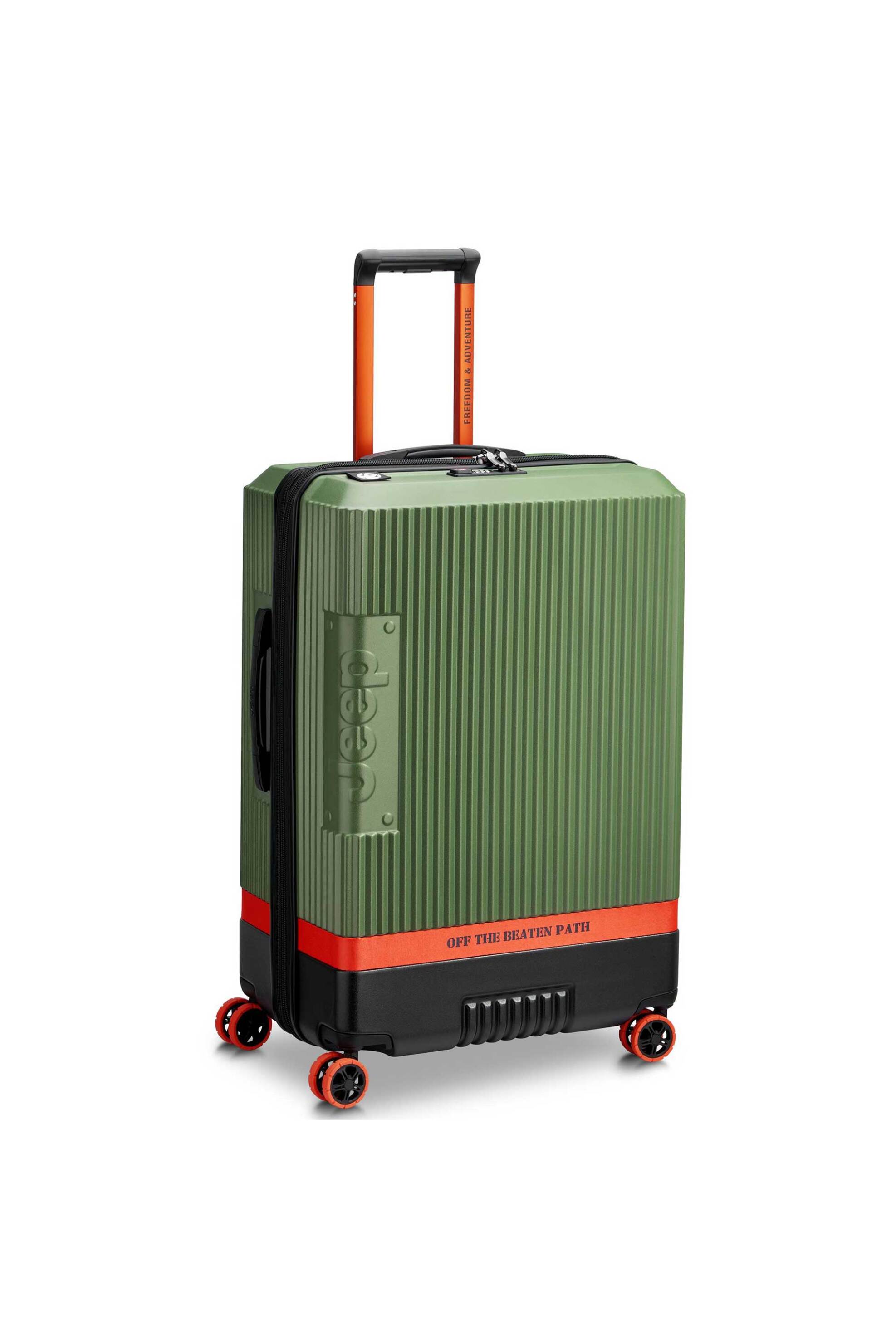 Jeep unisex βαλίτσα 75.5 x 50 x 32 cm "Green" - 274682103 φωτογραφία