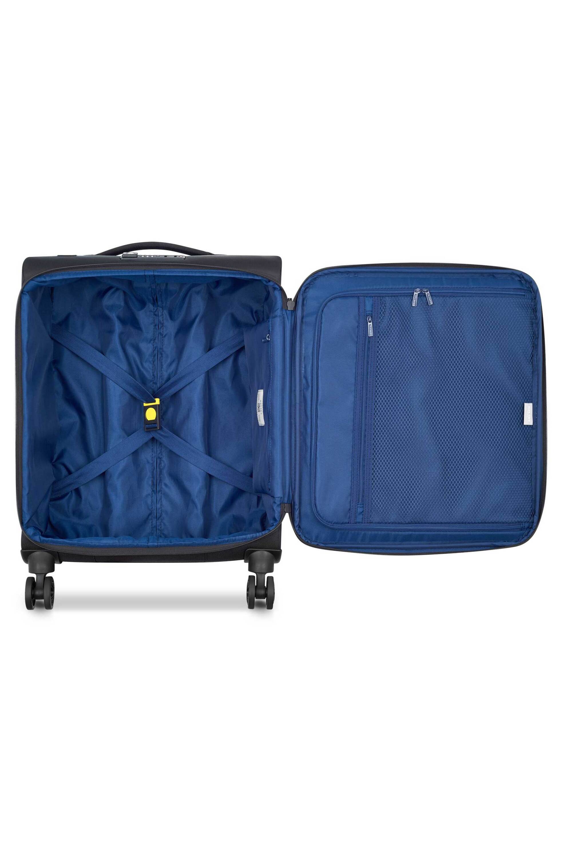 Delsey unisex βαλίτσα καμπίνας slim 55 x 40 x 20 cm "Brochant Black" - 225780350 φωτογραφία