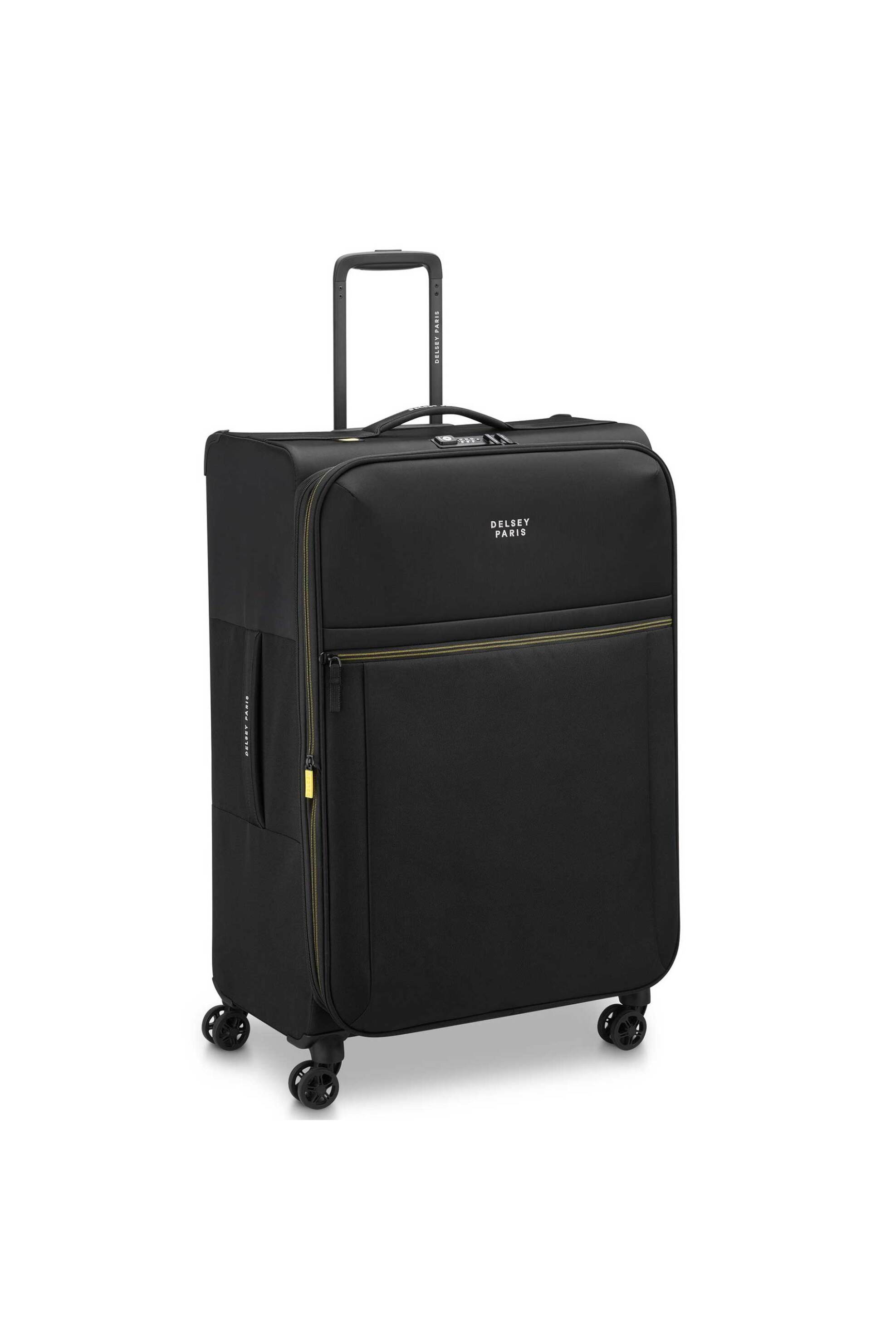 Delsey unisex βαλίτσα καμπίνας 67 x 42 x 28 cm "Brochant Black" - 225782150 φωτογραφία