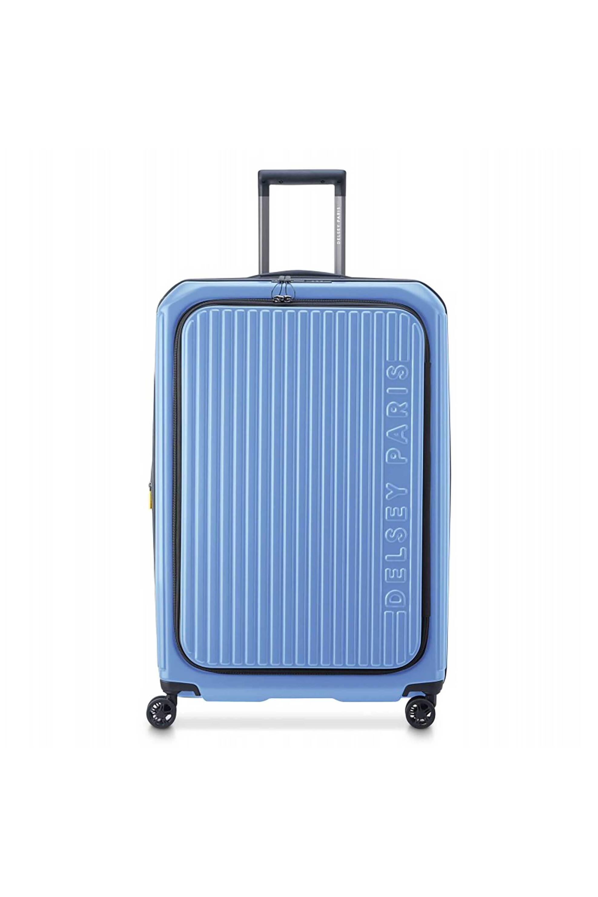 DELSEY Delsey unisex βαλίτσα καμπίνας 76,5 x 50 x 32,5 cm "Securitime Zip Lavender Blue" - 217382432