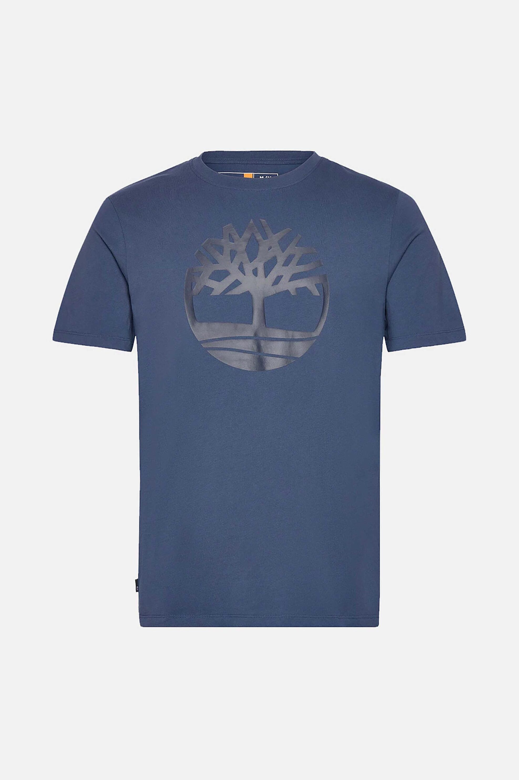 Ανδρική Μόδα > Ανδρικά Ρούχα > Ανδρικές Μπλούζες > Ανδρικά T-Shirts Timberland ανδρικό T-shirt με logo print Regular Fit "Kennebec River" - TB0A2C2RS741 Μπλε