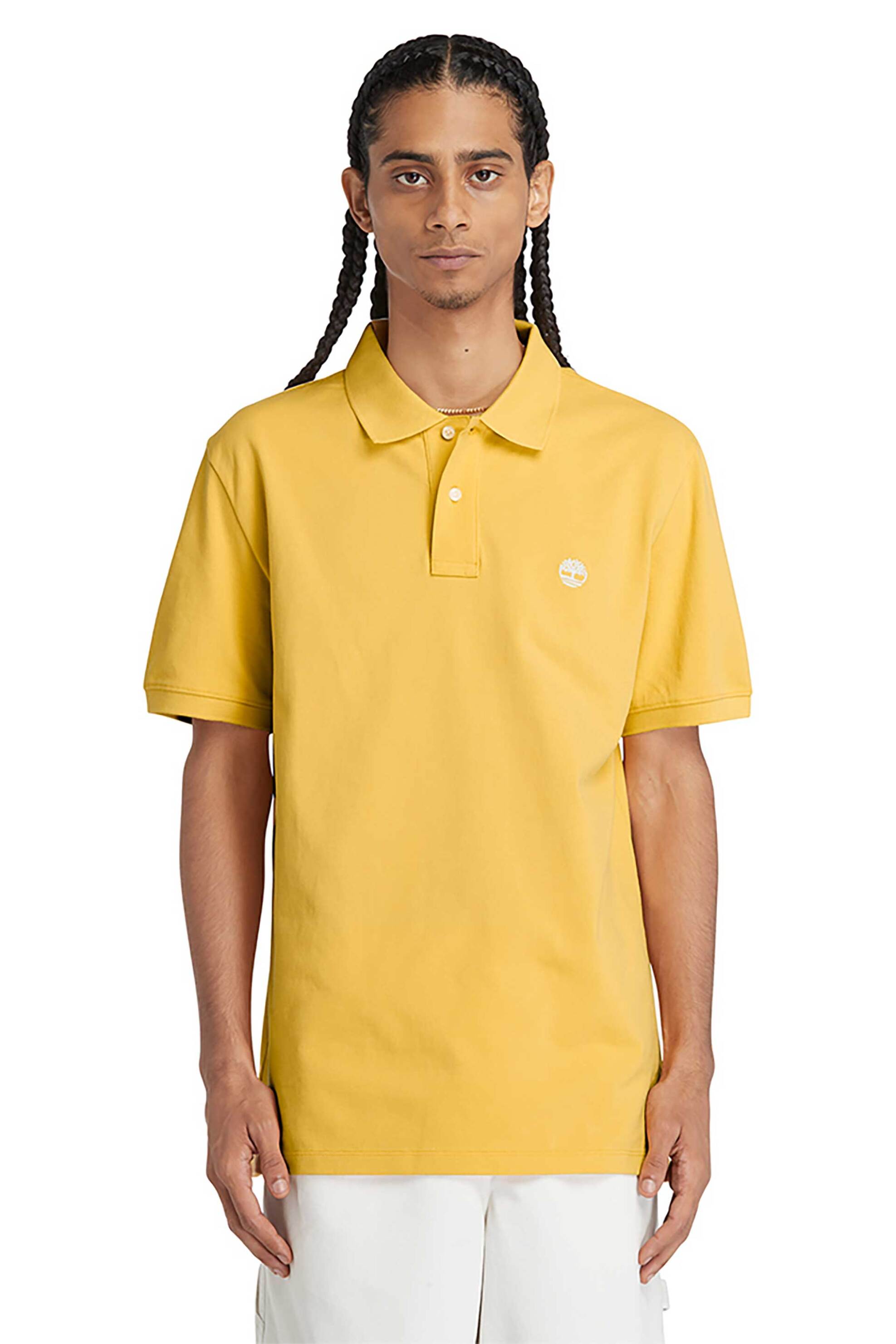 Ανδρική Μόδα > Ανδρικά Ρούχα > Ανδρικές Μπλούζες > Ανδρικές Μπλούζες Πολο Timberland ανδρική πόλο μπλούζα πικέ με κεντημένο λογότυπο Regular Fit "Ss Millers River" - TB0A26N4EG41 Κίτρινο