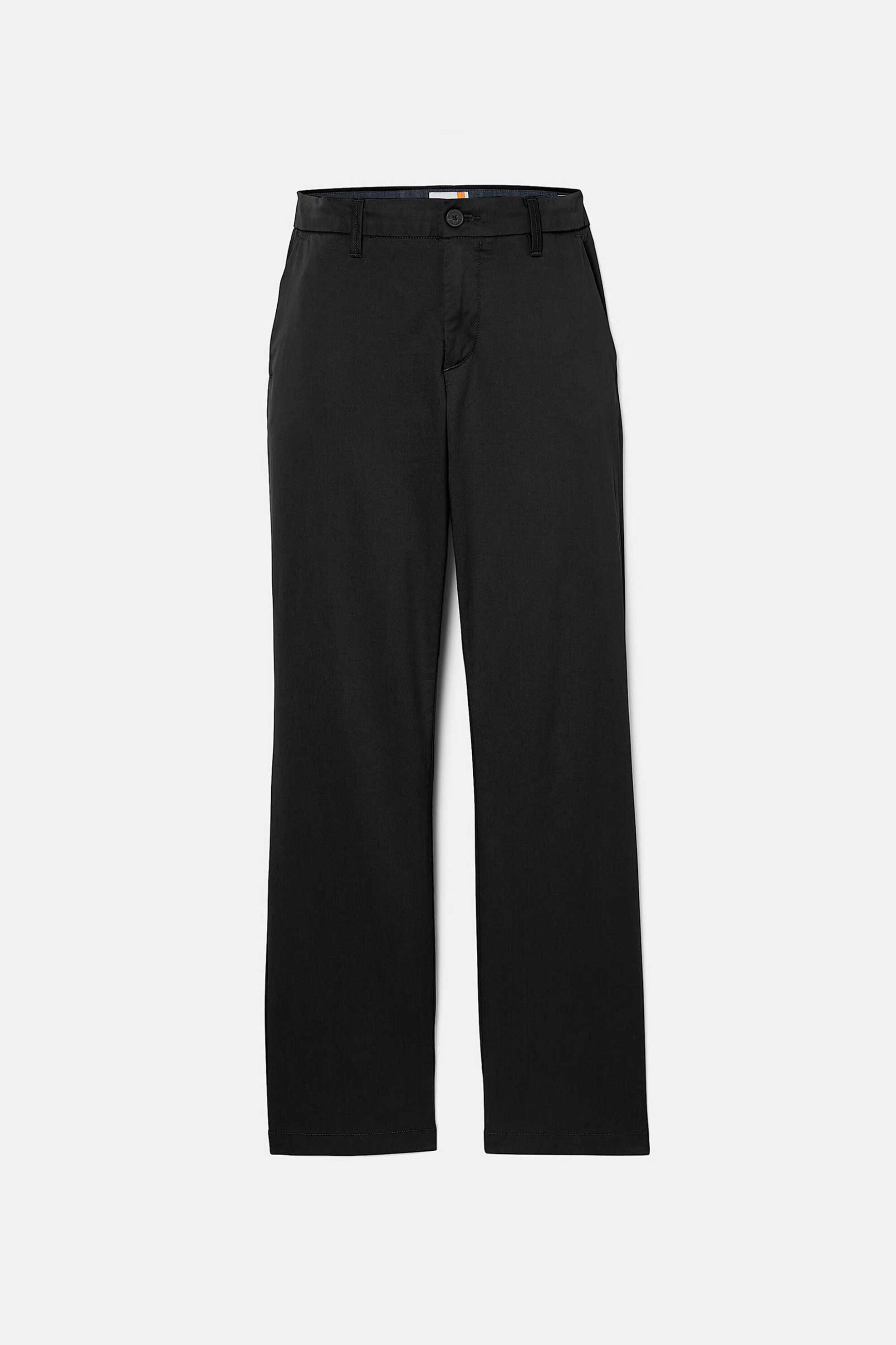 Timberland Ανδρικό Παντελόνι Chino Straight Fit Claremont Twill - Tb0A2Bza0011 Μαύρο
