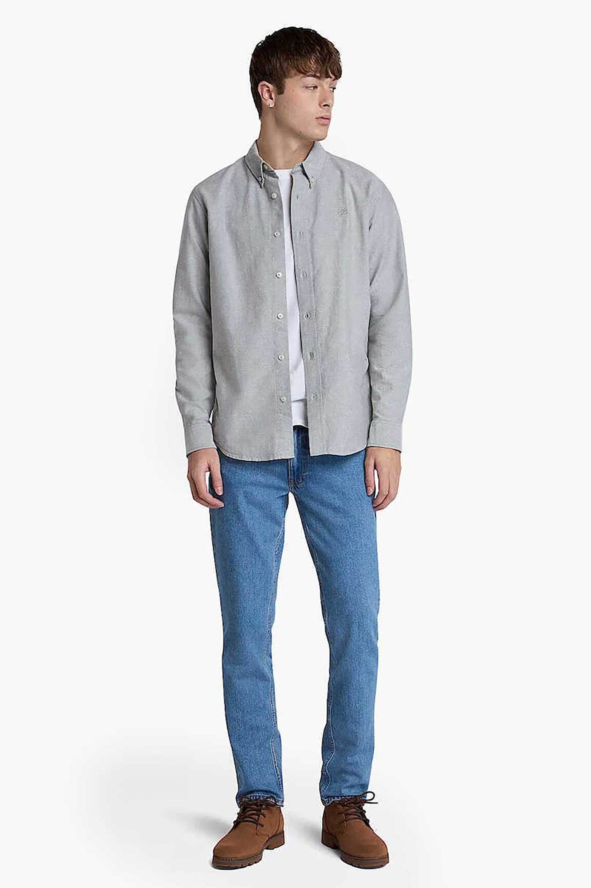 Timberland ανδρικό τζιν παντελόνι πεντάτσεπο Slim Fit "Sandown" - TB0A6GKKBQ81 Denim Blue