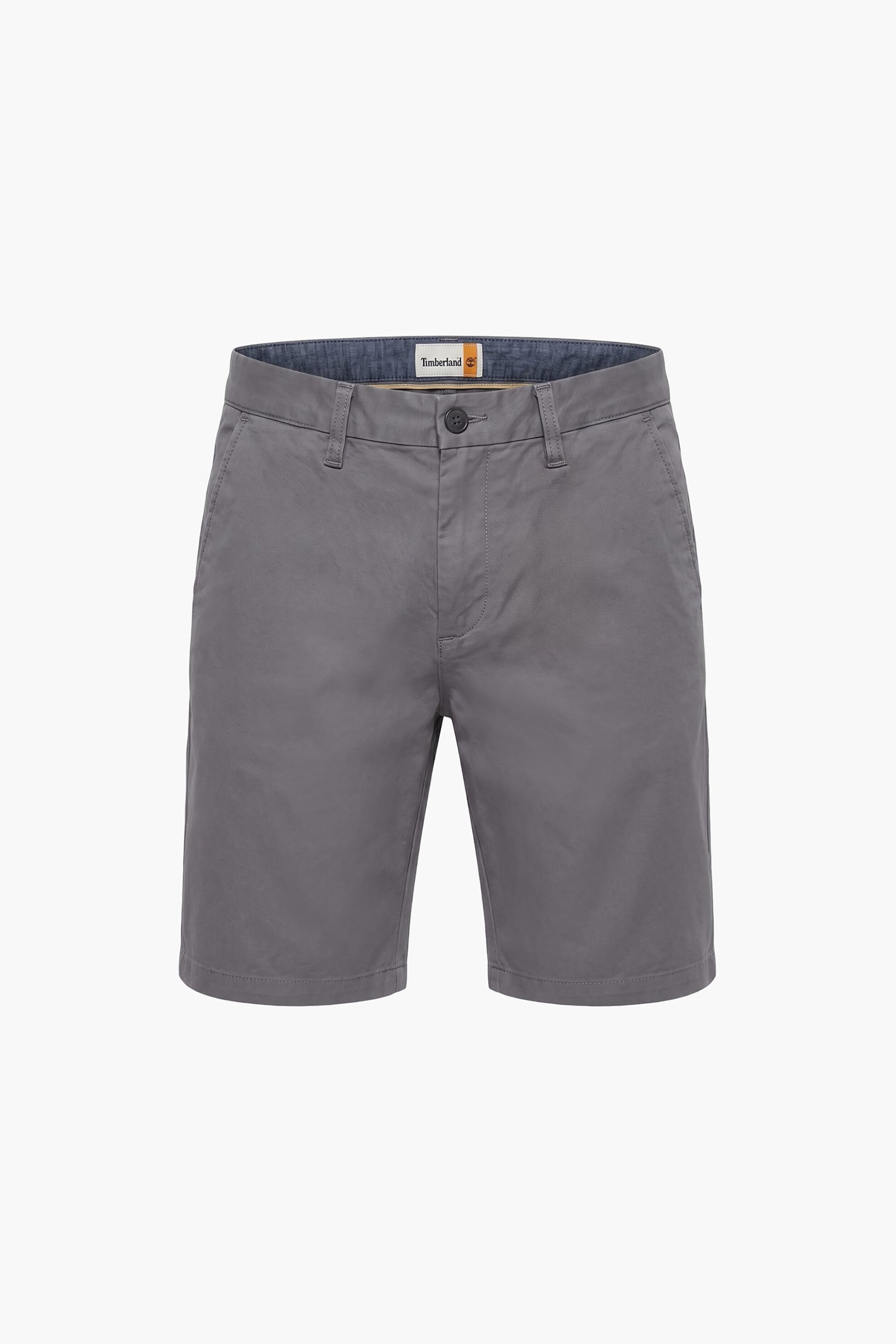Timberland ανδρική βερμούδα chino 10" stretch twill Straight Fit "Squam Lake" - TB0A2DFMW081 Γκρι