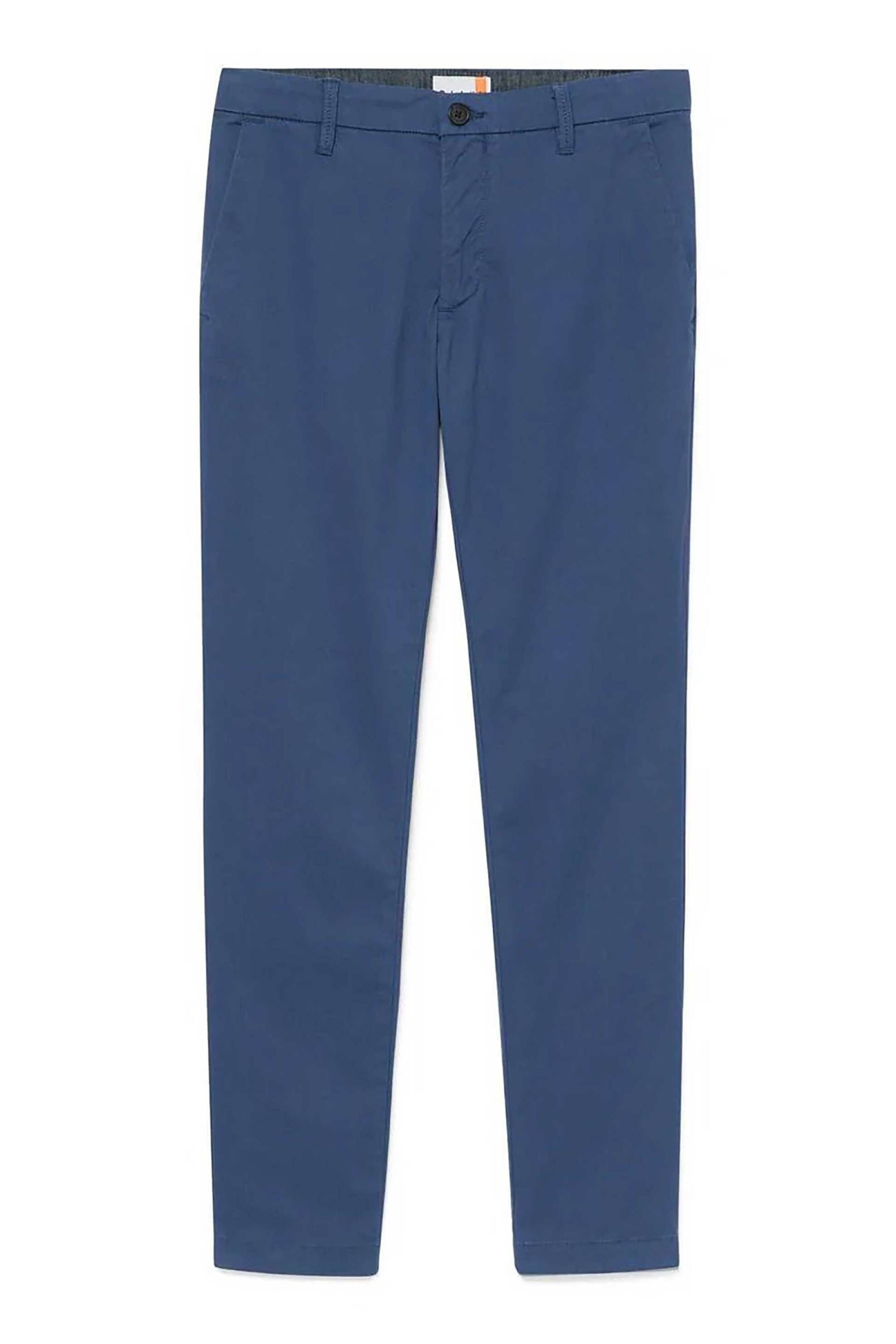 Timberland Ανδρικό Παντελόνι Chino Twill Slim Fit Claremont - Tb0A2Byyeyo1 Μπλε