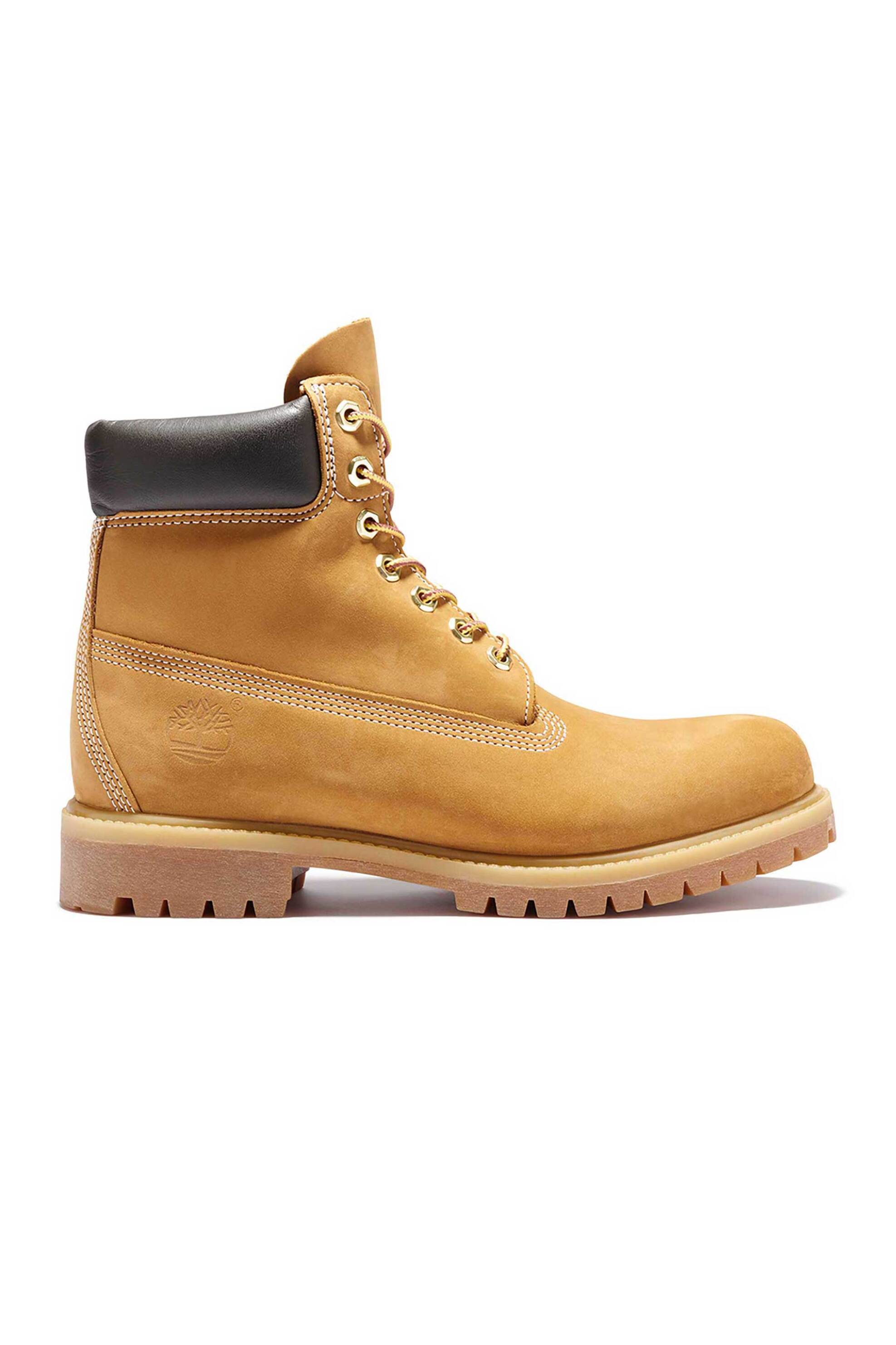 Τimberland ανδρικά δερμάτινα μποτάκια "Premium 6-Inch Waterproof" - TB1100617131 Κίτρινο