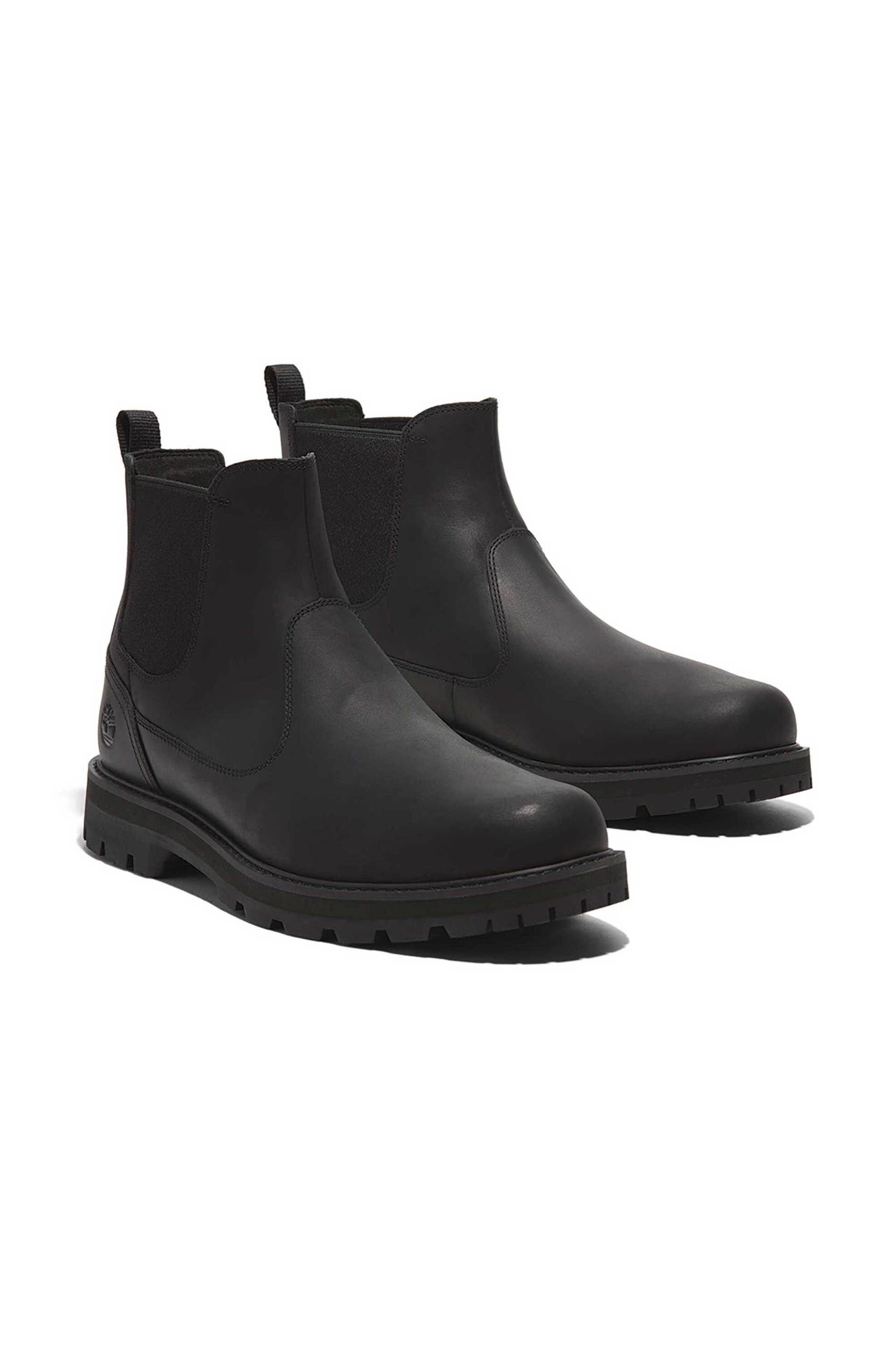 Timberland ανδρικά δερμάτινα μποτάκια "Britton Road Mid Chelsea" - TB0A6A4WW021 Μαύρο φωτογραφία