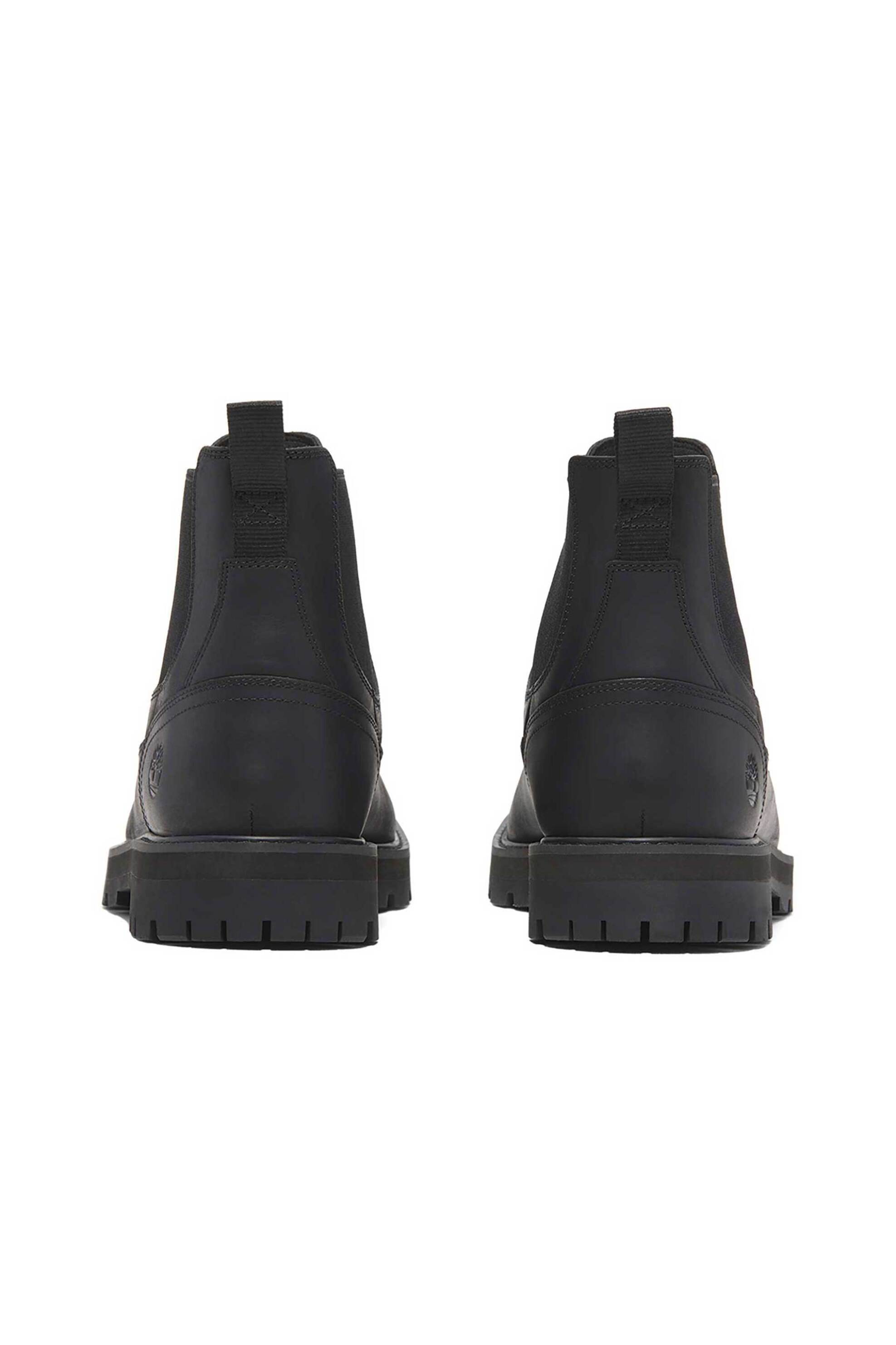 Timberland ανδρικά δερμάτινα μποτάκια "Britton Road Mid Chelsea" - TB0A6A4WW021 Μαύρο φωτογραφία
