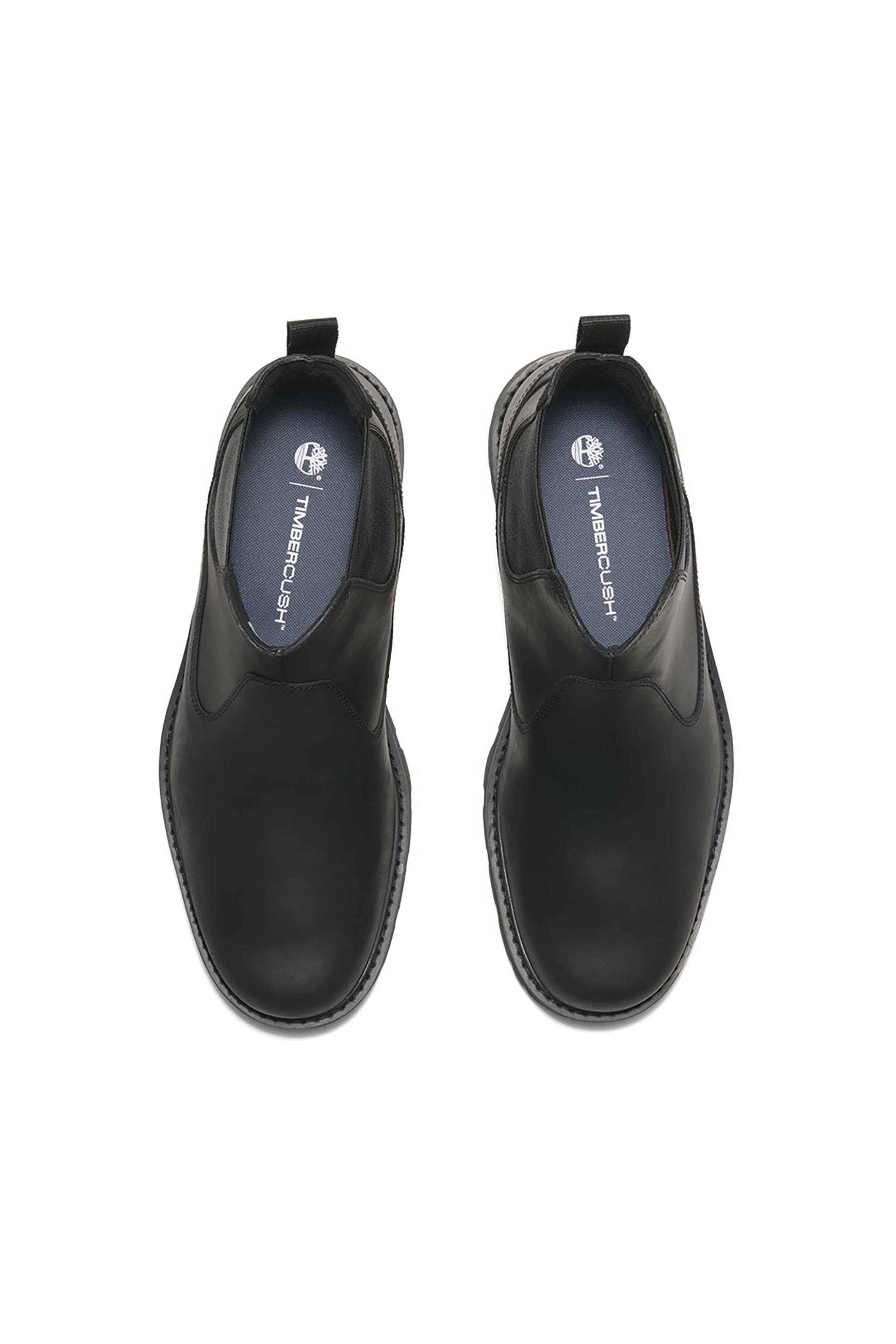 Timberland ανδρικά δερμάτινα μποτάκια "Britton Road Mid Chelsea" - TB0A6A4WW021 Μαύρο φωτογραφία