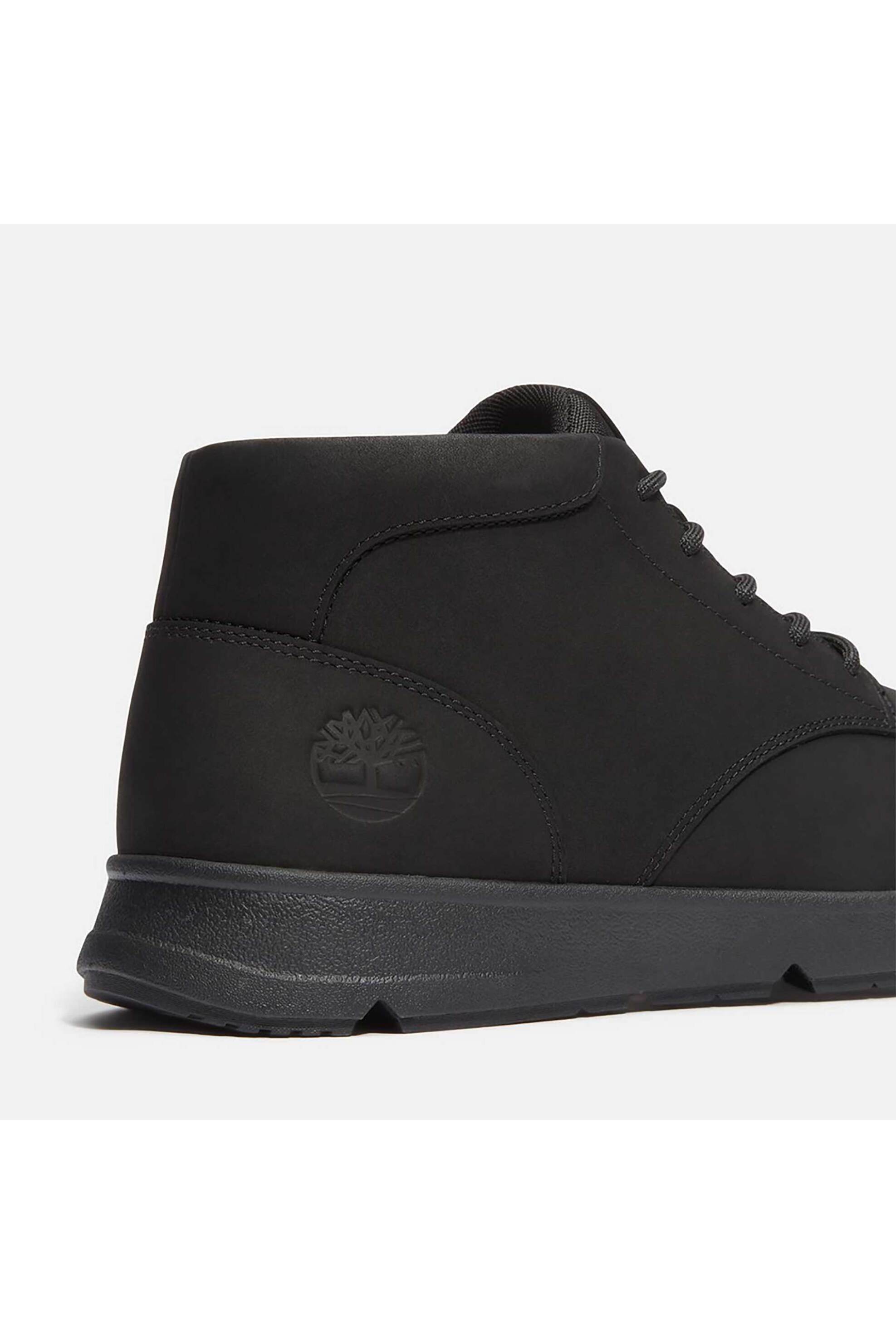 Timberland ανδρικά δερμάτινα μποτάκια "Parker Street Mid Lace Up" - TB0A6C7TEL31 Μαύρο φωτογραφία