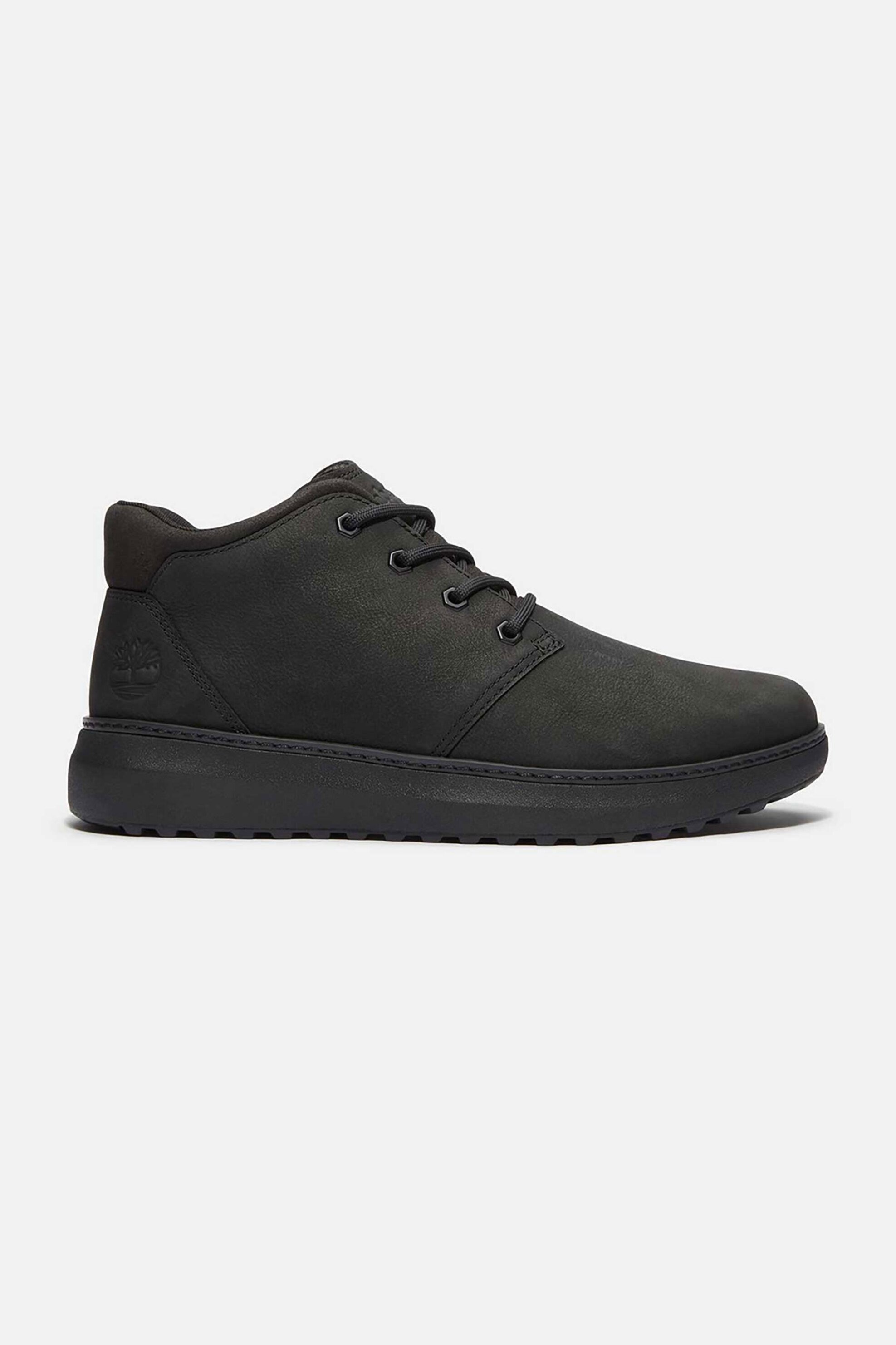 TIMBERLAND Timberland ανδρικά δερμάτινα μποτάκια "Hudson Road Mid Lace Up Chukka" - TB0A69Q5W051 Μαύρο