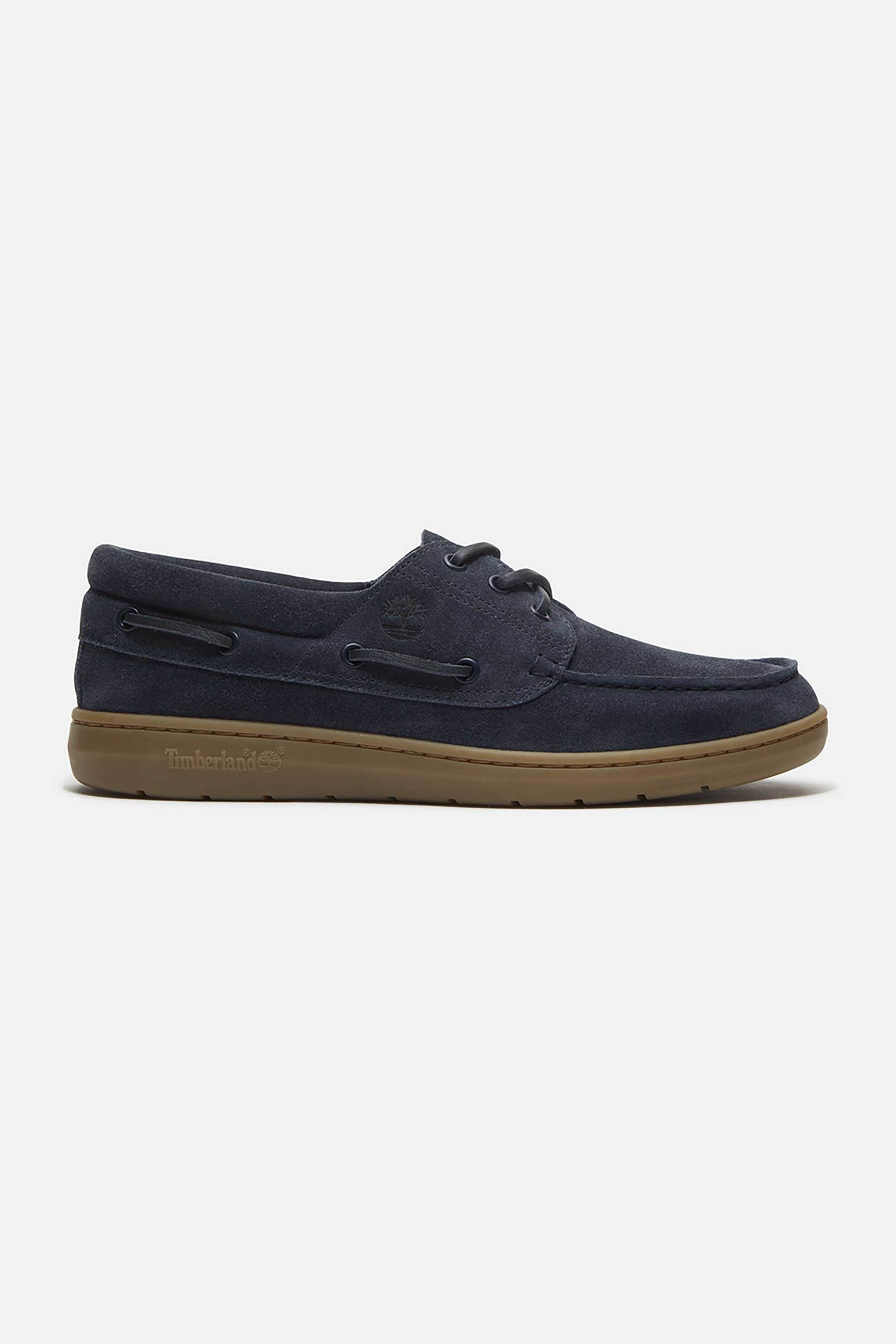 Timberland ανδρικά suede boat shoes "Portofino Pier" - TB0A6CXMEW91 Μπλε Σκούρο