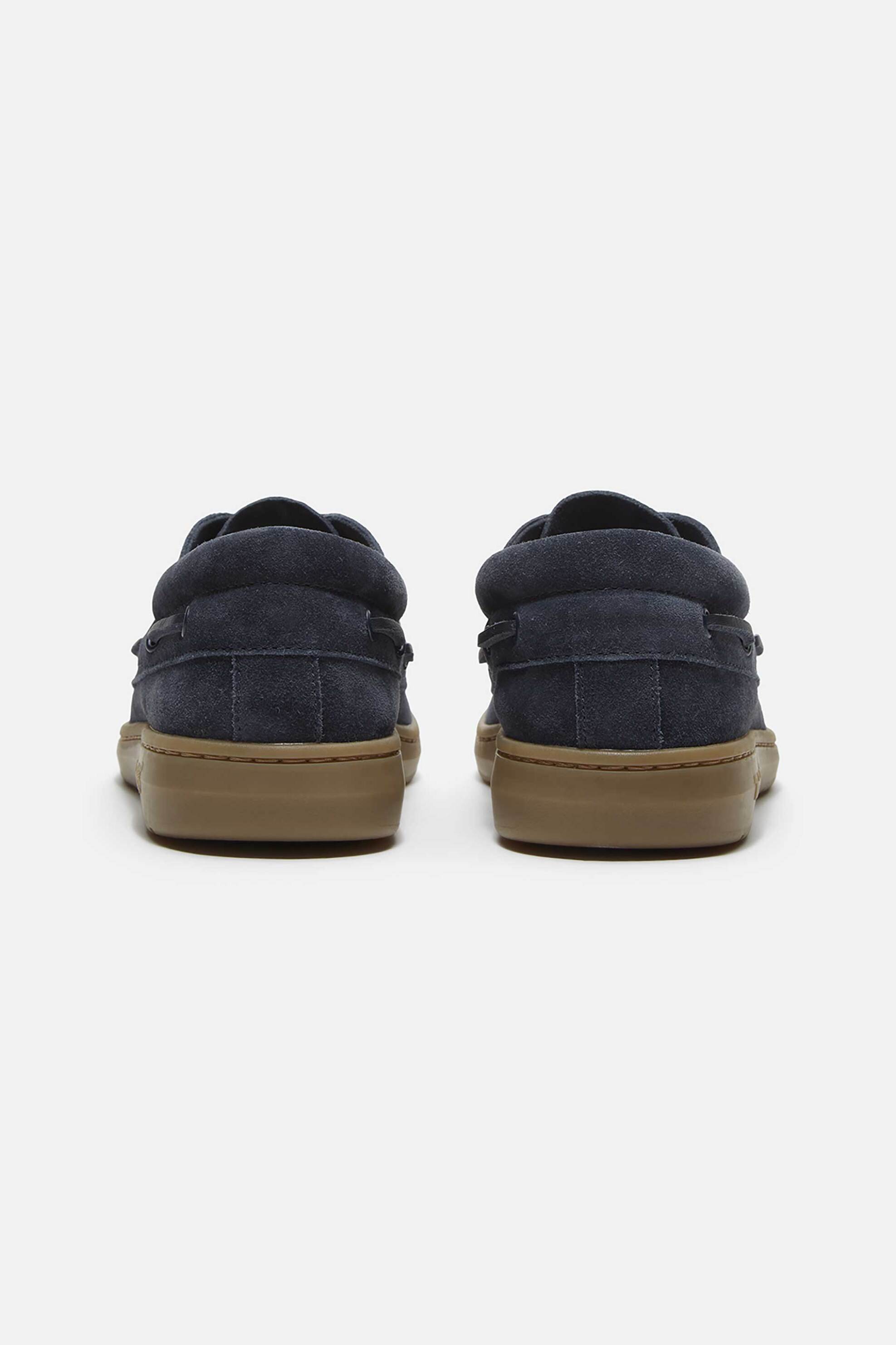 Timberland Ανδρικά Suede Boat Shoes Portofino Pier - Tb0A6Cxmew91 Μπλε Σκούρο