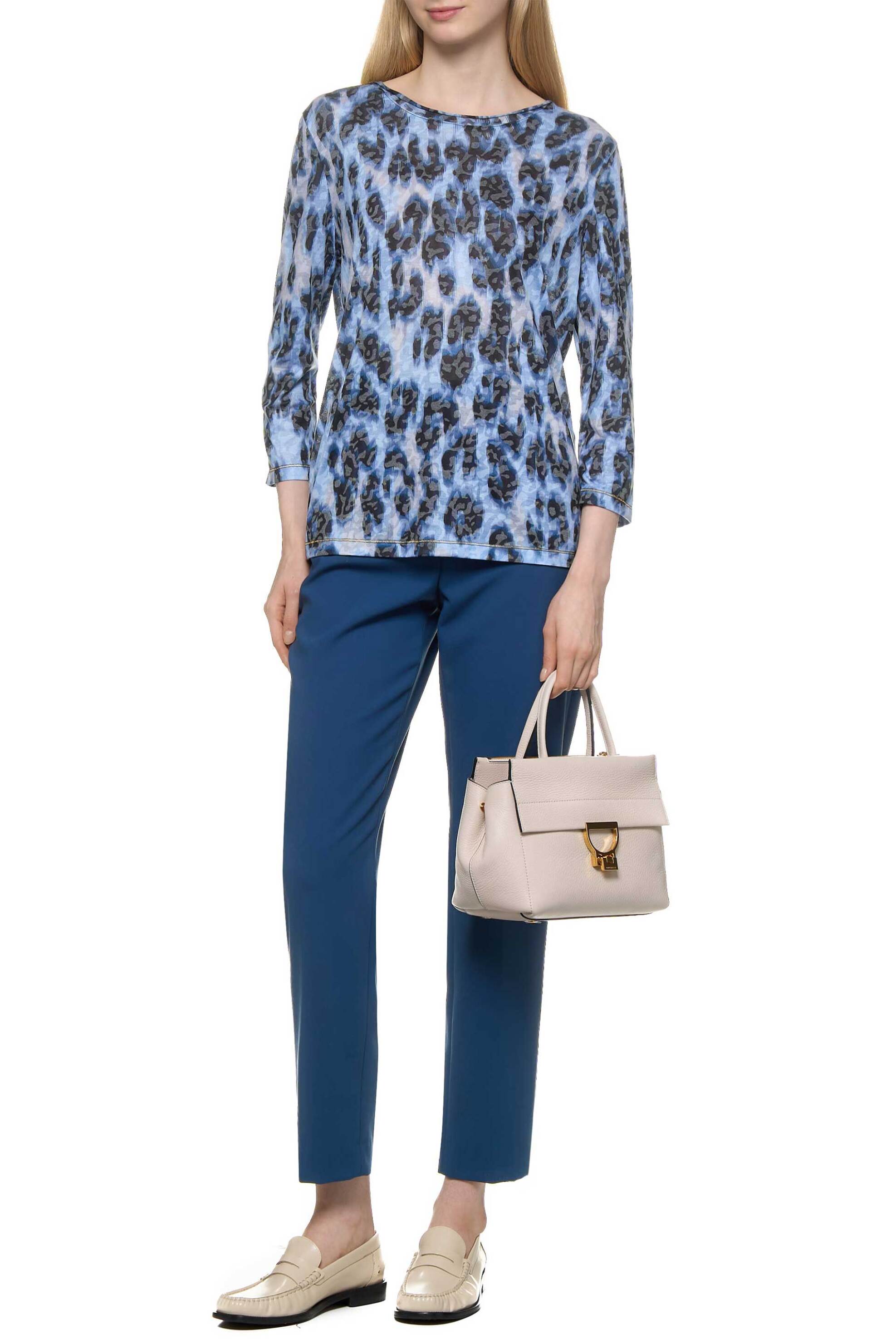 Gerry Weber γυναικείο υφασμάτινο παντελόνι cropped μονόχρωμο