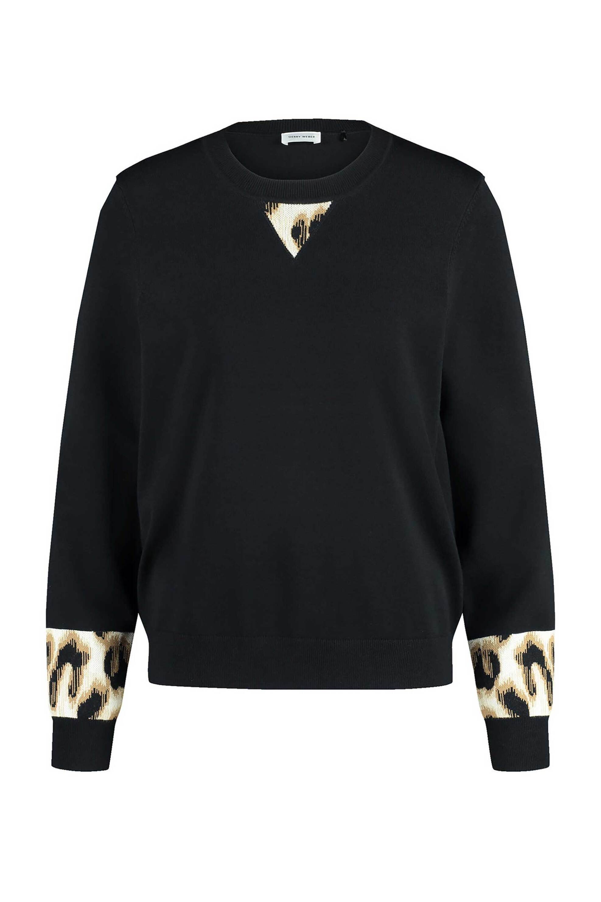 Gerry Weber γυναικεία πλεκτή μπλούζα με contrast λεπτομέρειες | 38