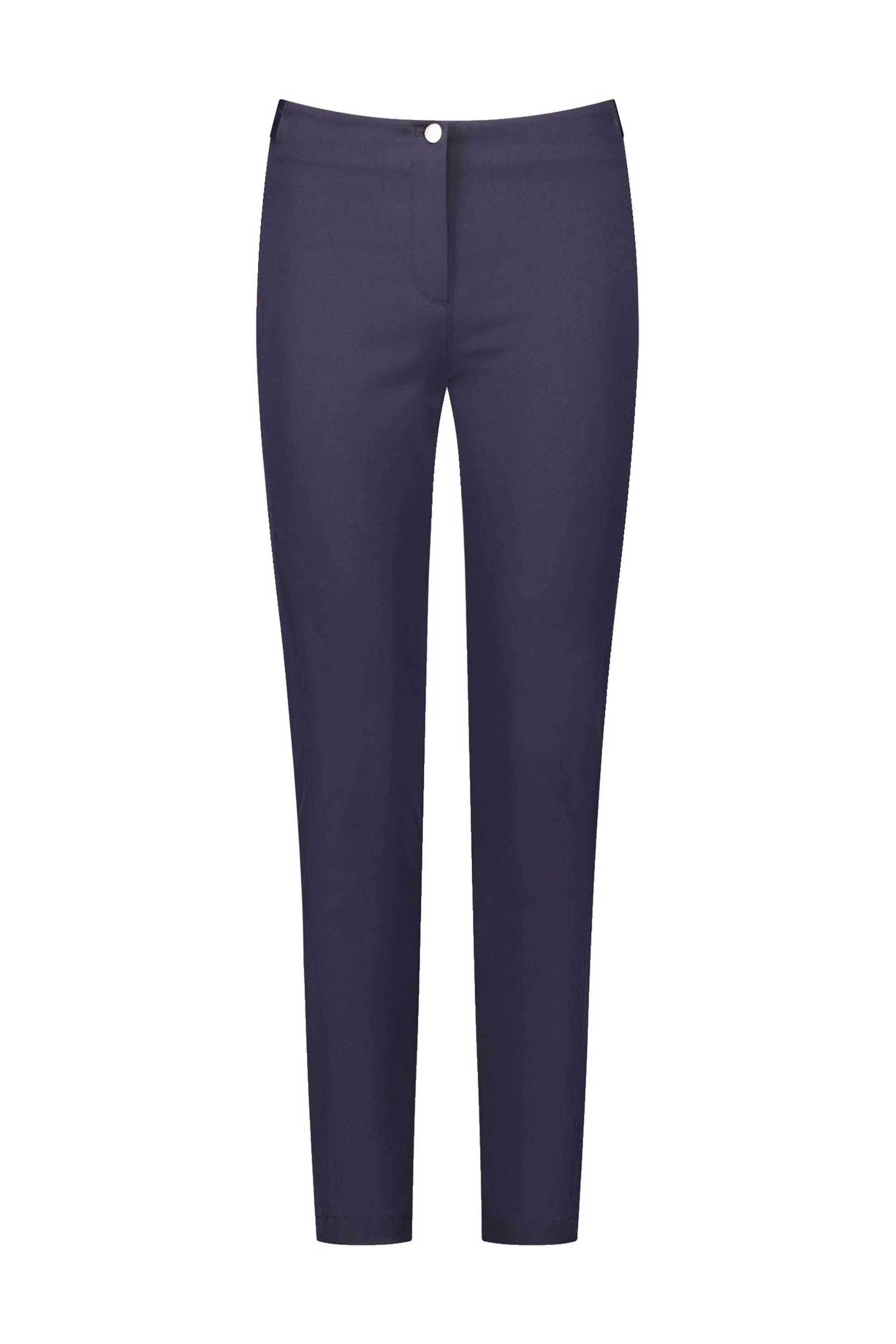 GERRY WEBER Gerry Weber γυναικείο μονόχρωμο παντελόνι cropped - 925056-66714 Μπλε Σκούρο - 4