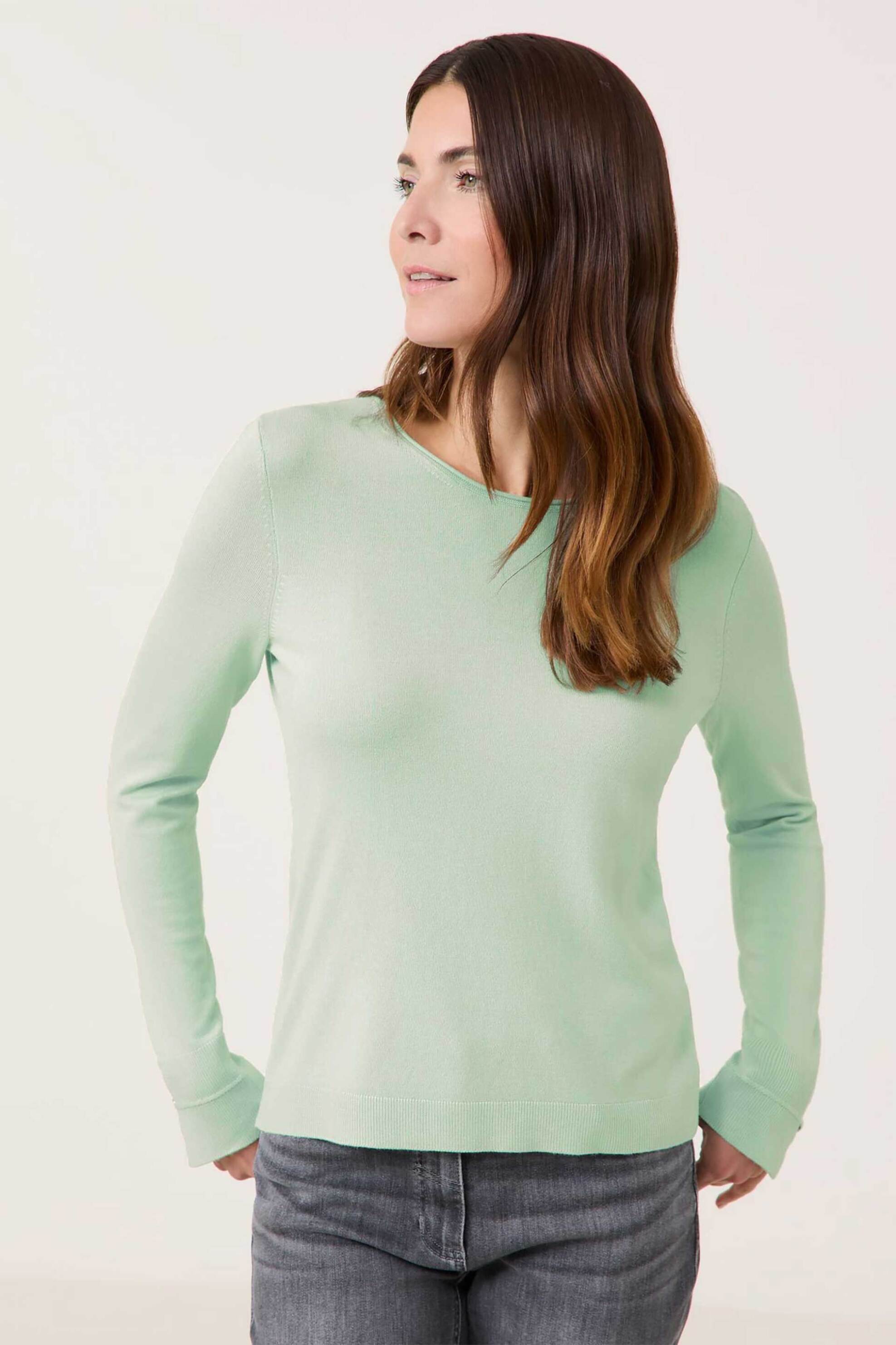 Gerry Weber γυναικεία πλεκτή μπλούζα μονόχρωμη | 38