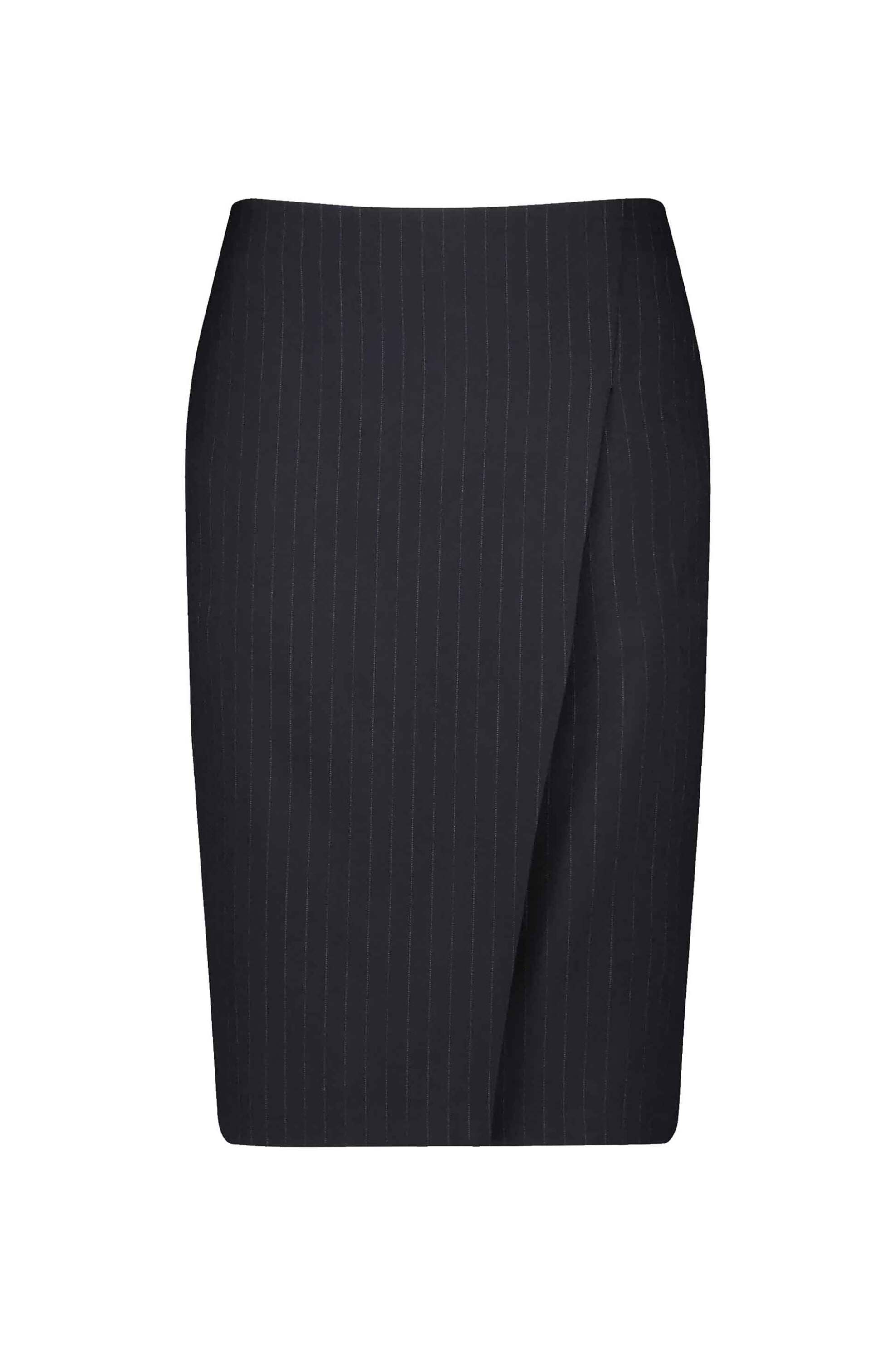 GERRY WEBER Gerry Weber γυναικεία φούστα pencil με ρίγες - 410018-31320 Μπλε Σκούρο