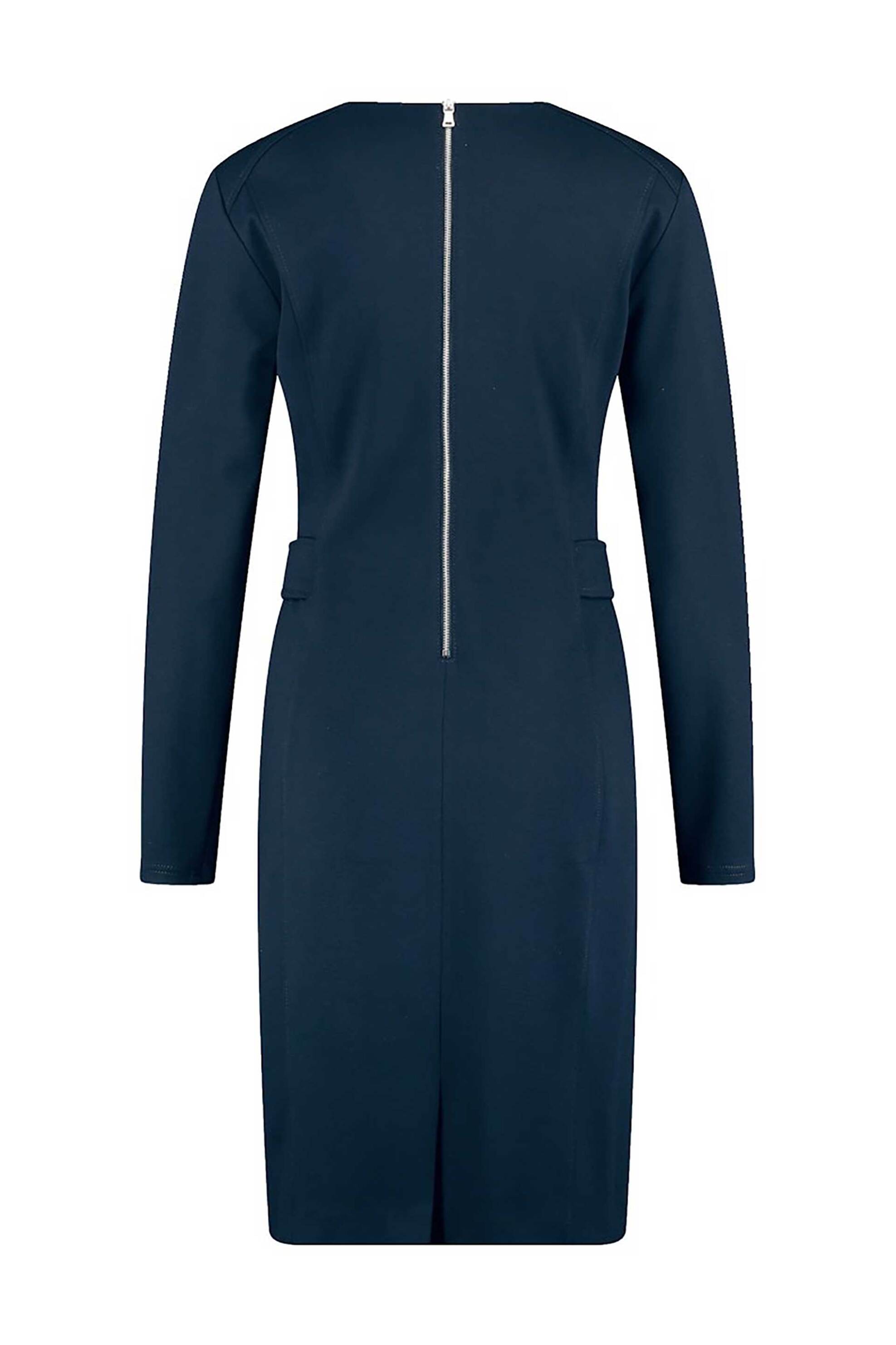 Gerry Weber γυναικείο mini φόρεμα με διακοσμητικά κουμπιά - 480025-31218 Μπλε Σκούρο φωτογραφία