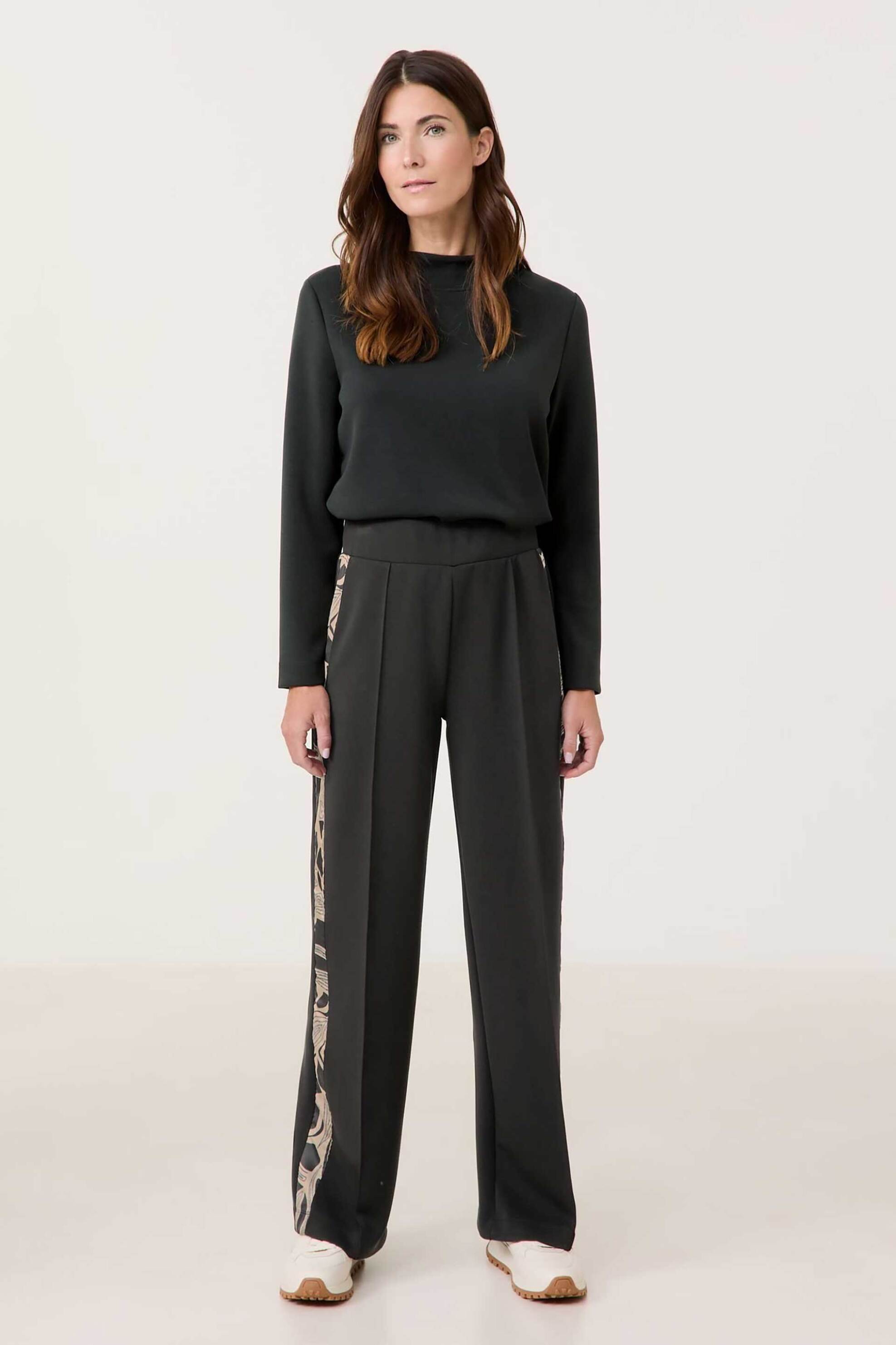 Gerry Weber γυναικείο ψηλόμεσο παντελόνι με ρίγα στο πλάι