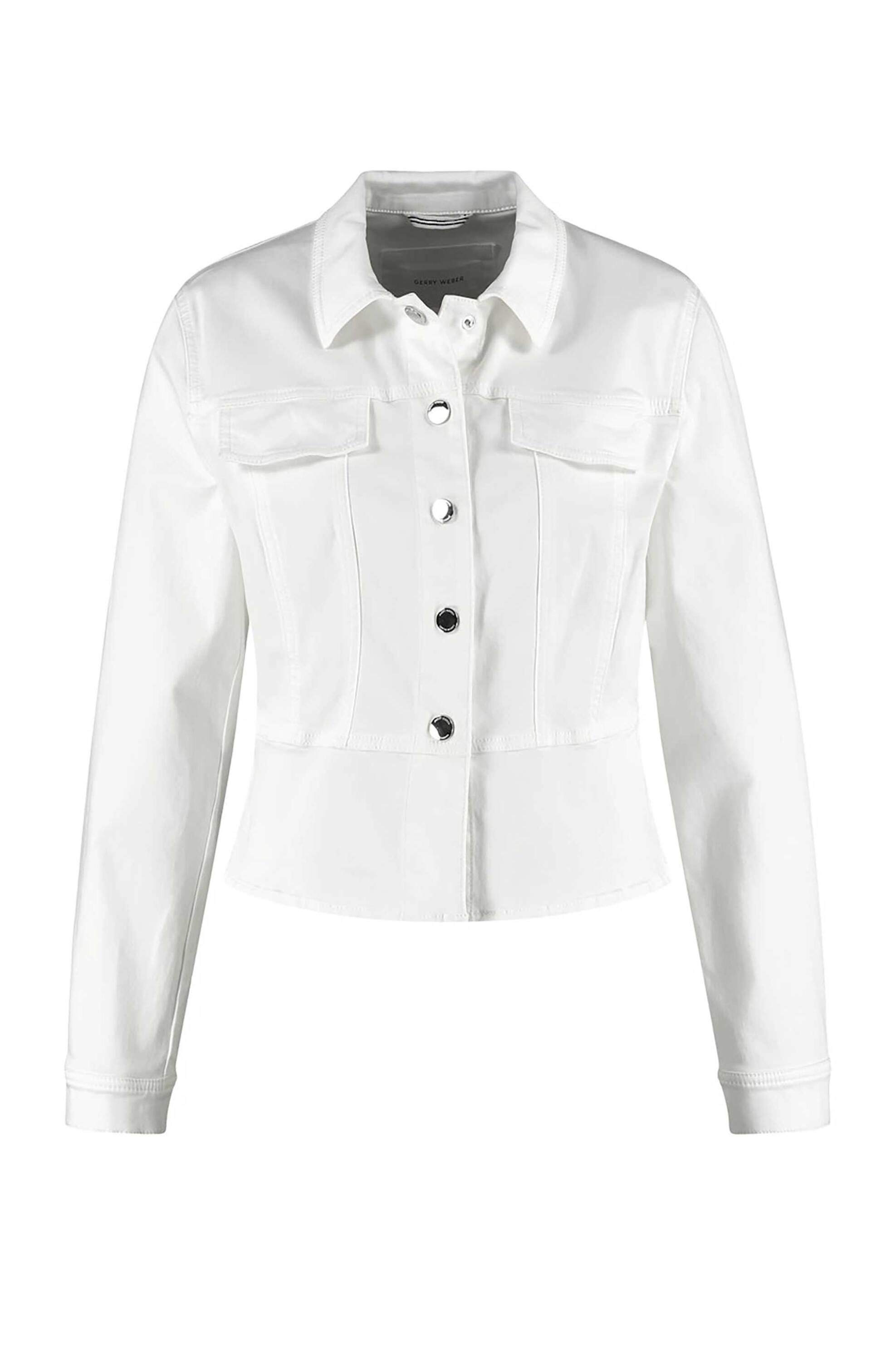 GERRY WEBER Gerry Weber γυναικείο denim jacket - 530035-31638 Λευκό