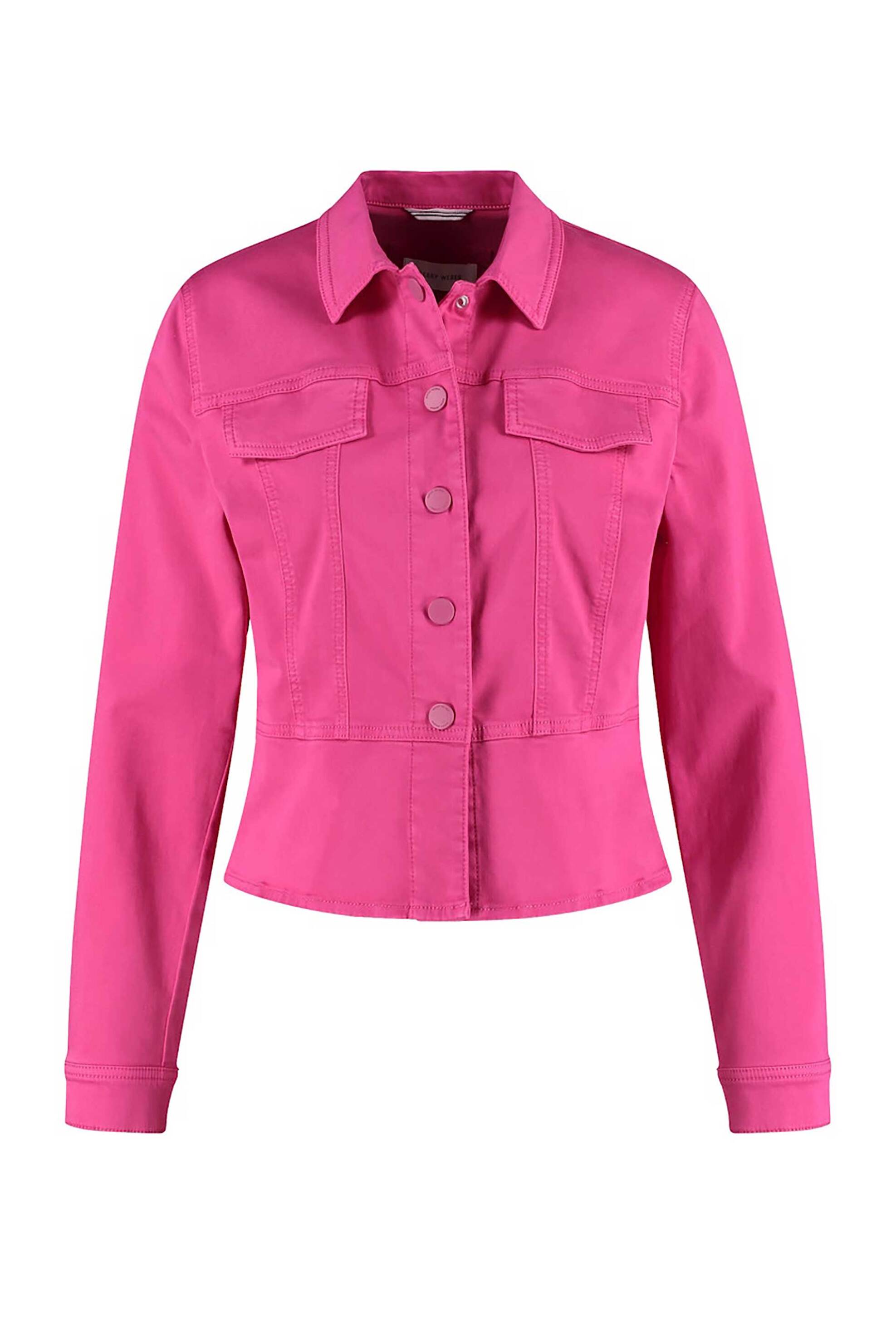 GERRY WEBER Gerry Weber γυναικείο denim jacket - 530035-31638 Ροζ