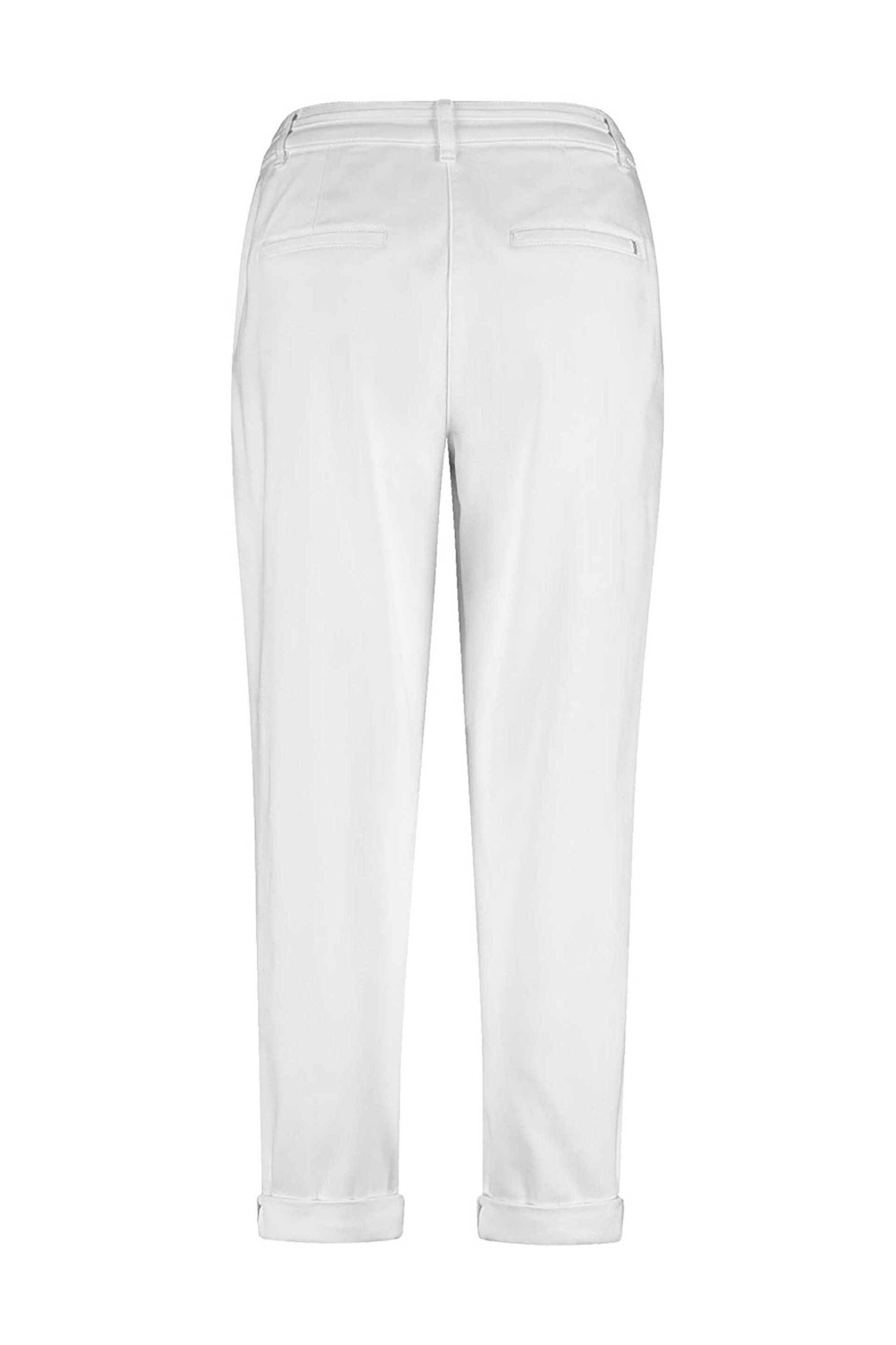 Gerry Weber γυναικείο παντελόνι chino cropped - 520043-31640 Λευκό φωτογραφία