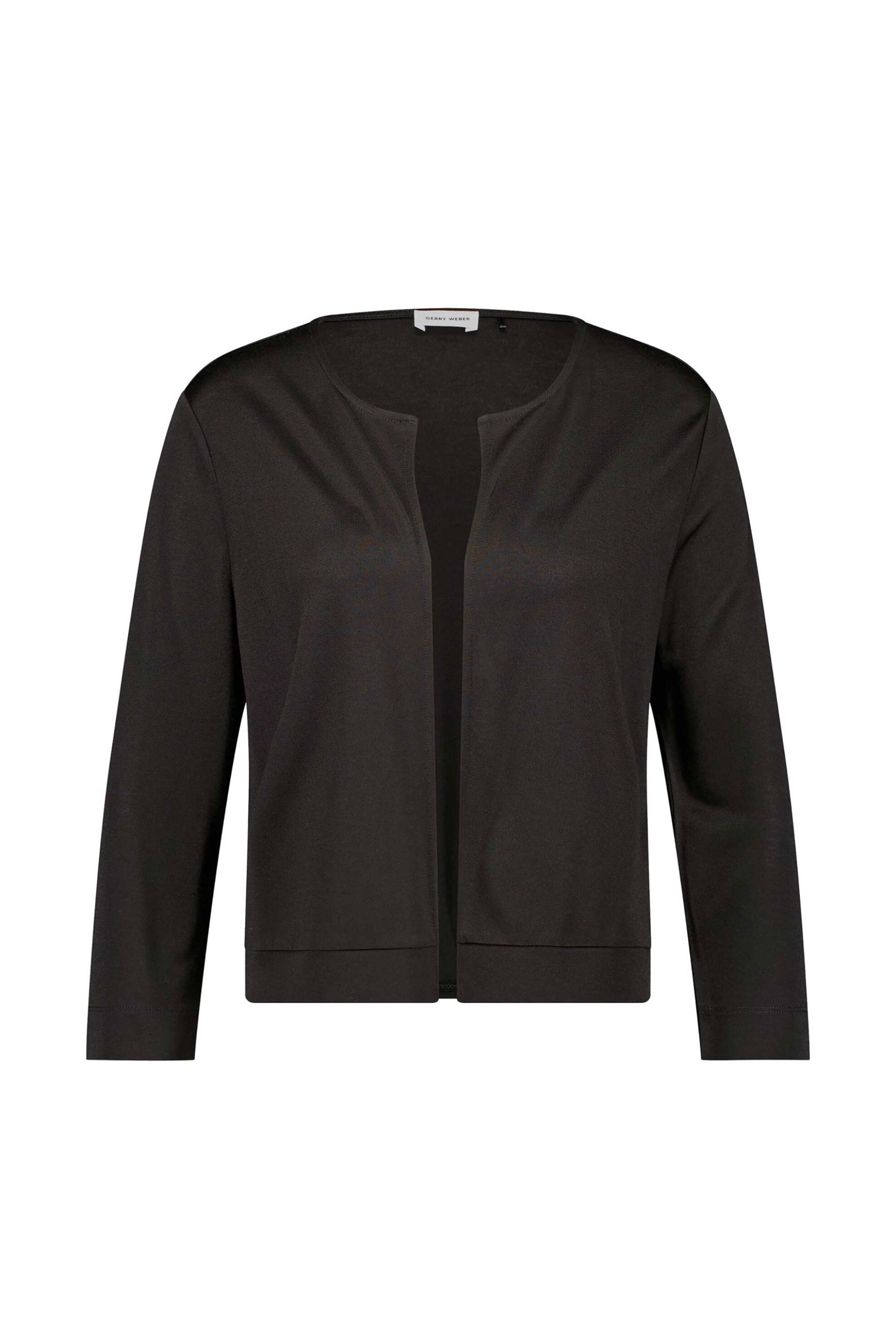 GERRY WEBER Gerry Weber γυναικεία ζακέτα ανοιχτή με πιέτες στο πίσω μέρος - 530146-35068 Μαύρο
