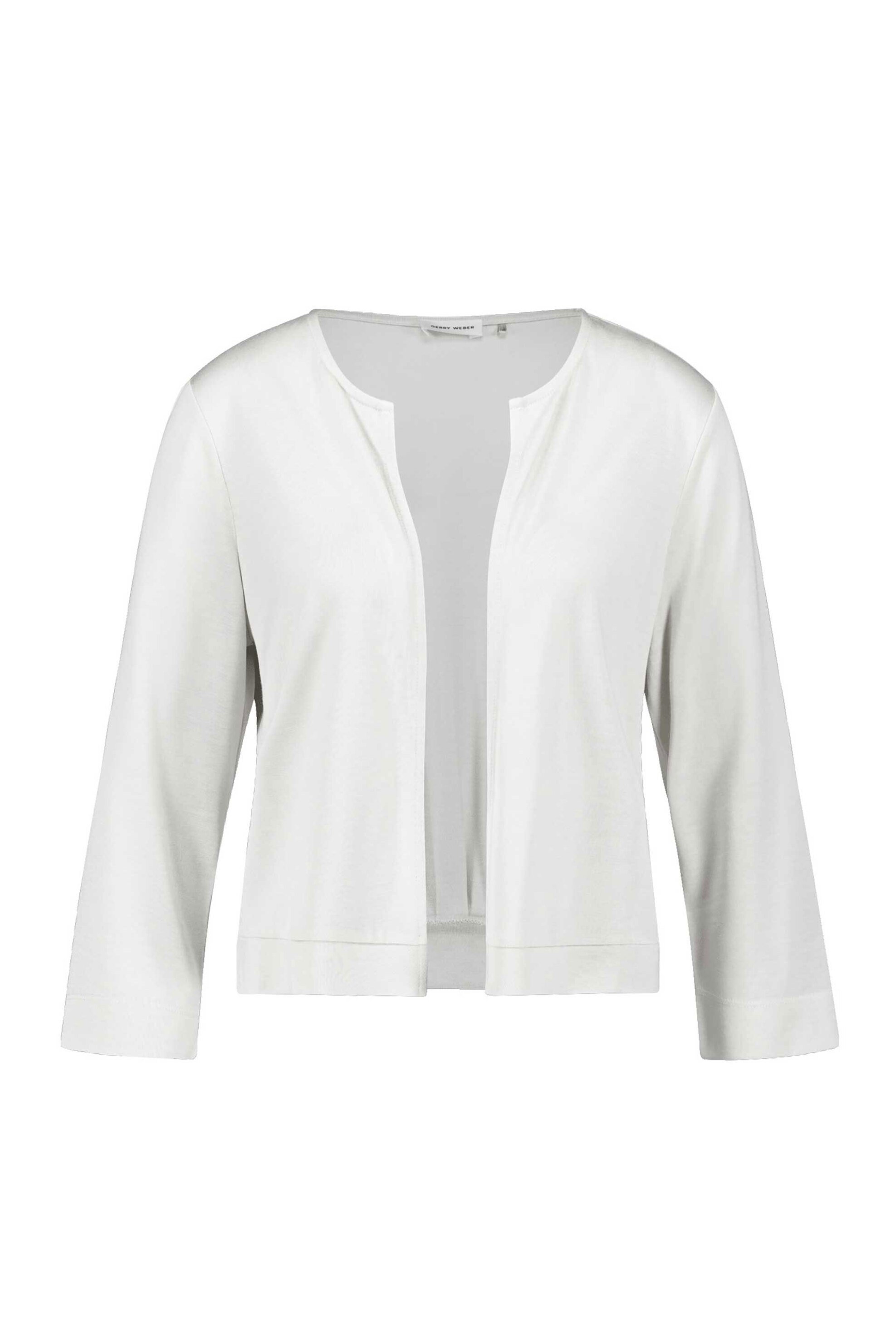 GERRY WEBER Gerry Weber γυναικεία ζακέτα ανοιχτή με πιέτες στο πίσω μέρος - 530146-35068 Λευκό