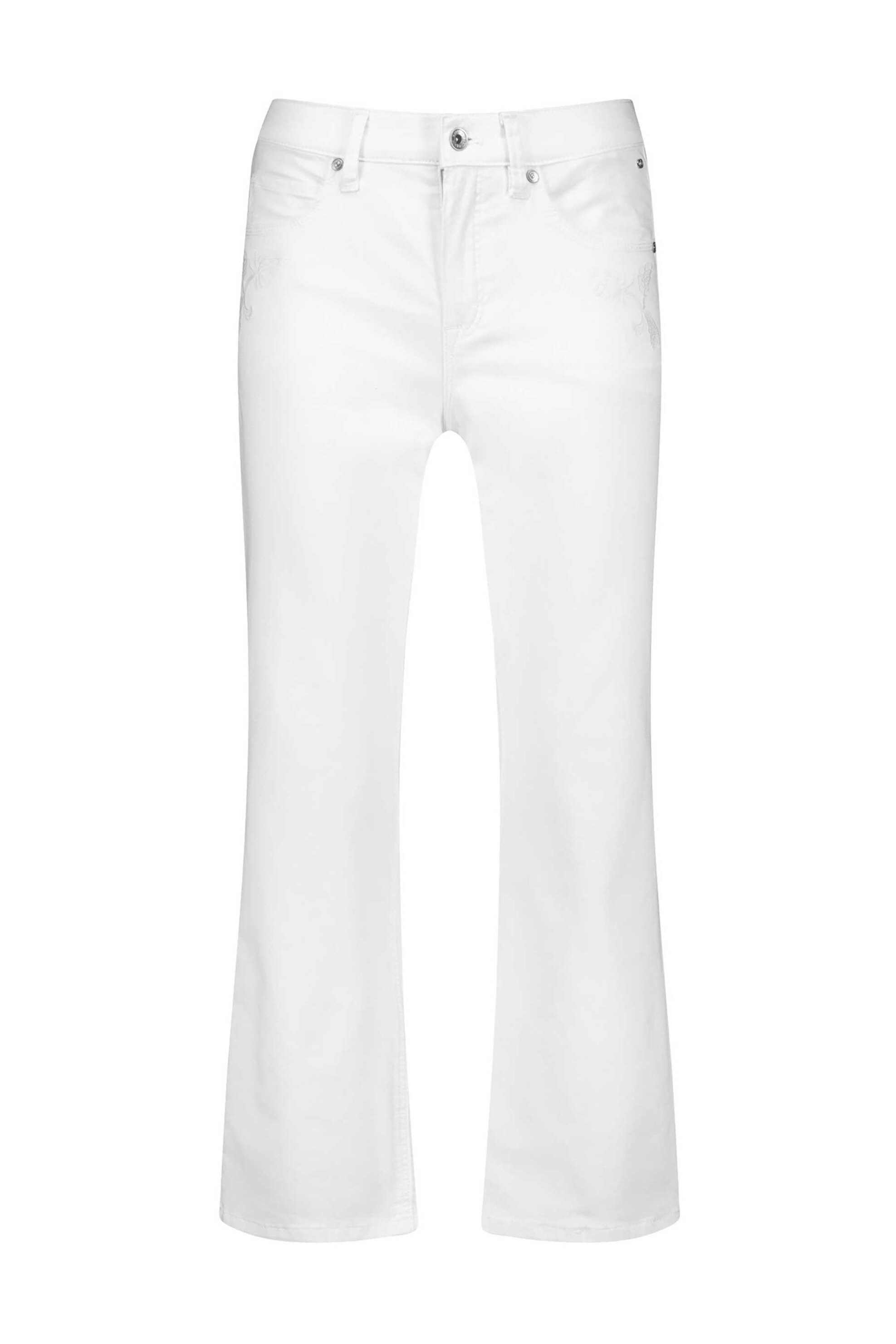 Gerry Weber γυναικείο τζιν παντελόνι stretch fit - 520287-66295 Λευκό