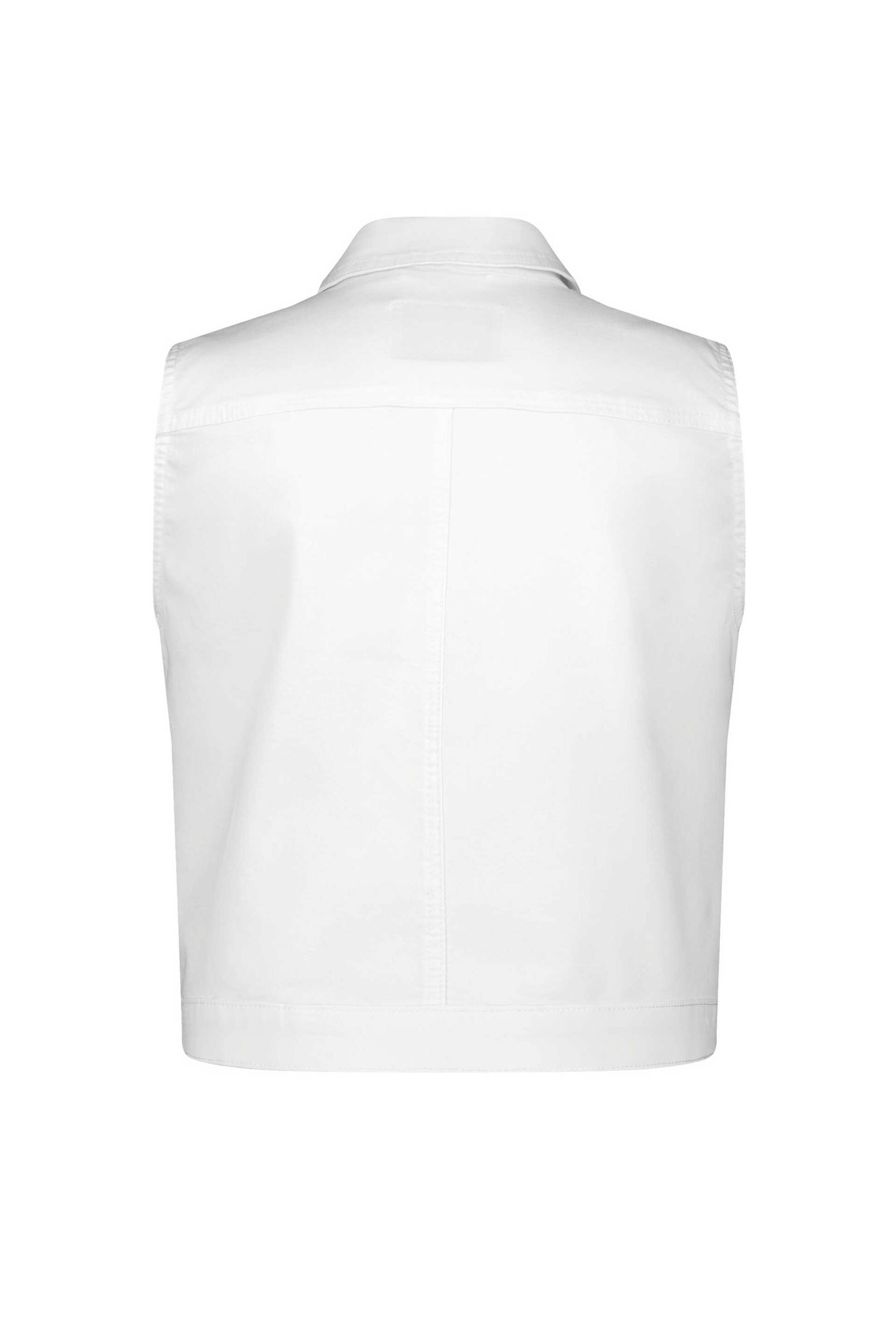 Gerry Weber γυναικείο αμάνικο jacket με τσέπες - 540398-66295 Λευκό φωτογραφία