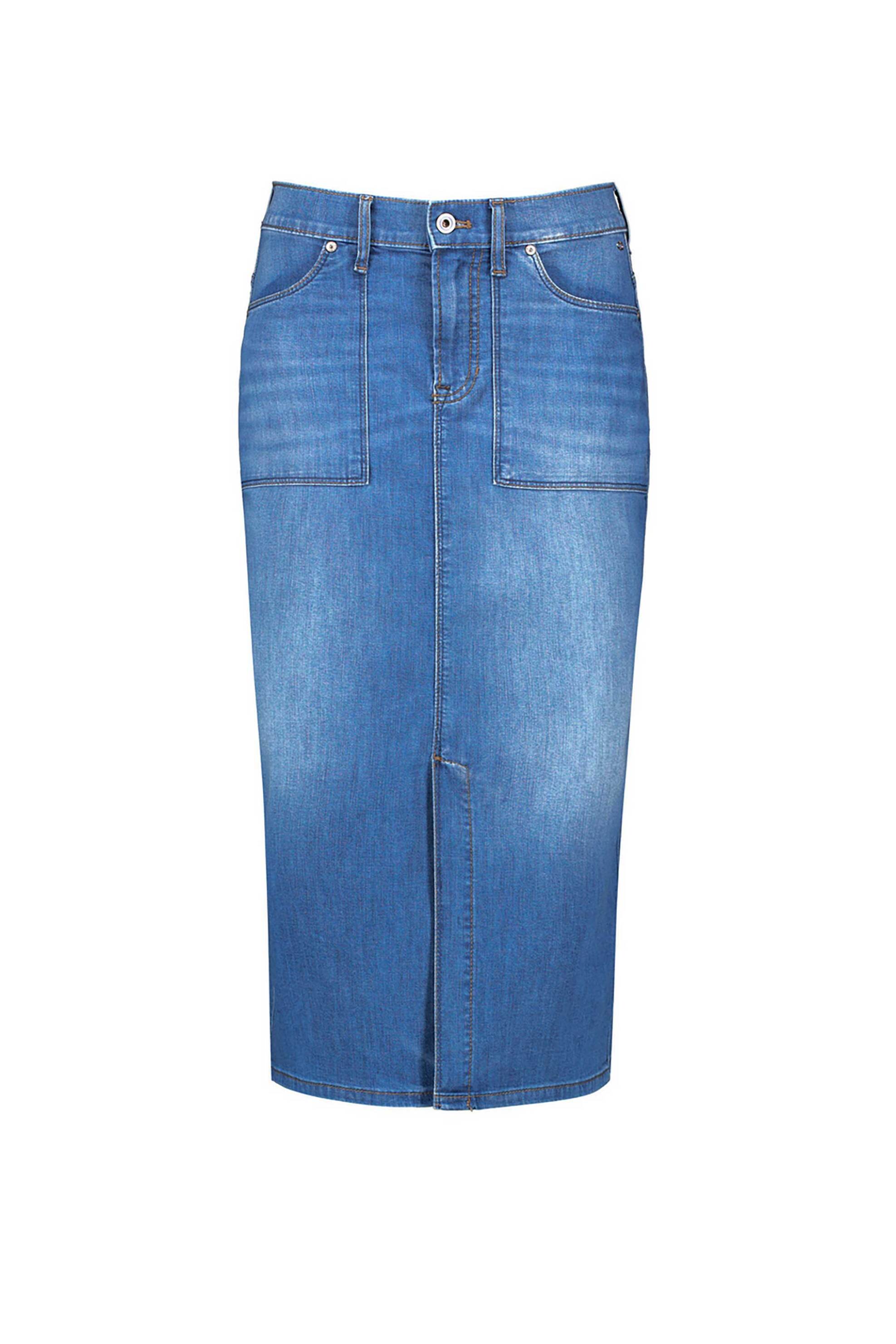 Gerry Weber γυναικεία midi φούστα - 510107-66833 Μπλε